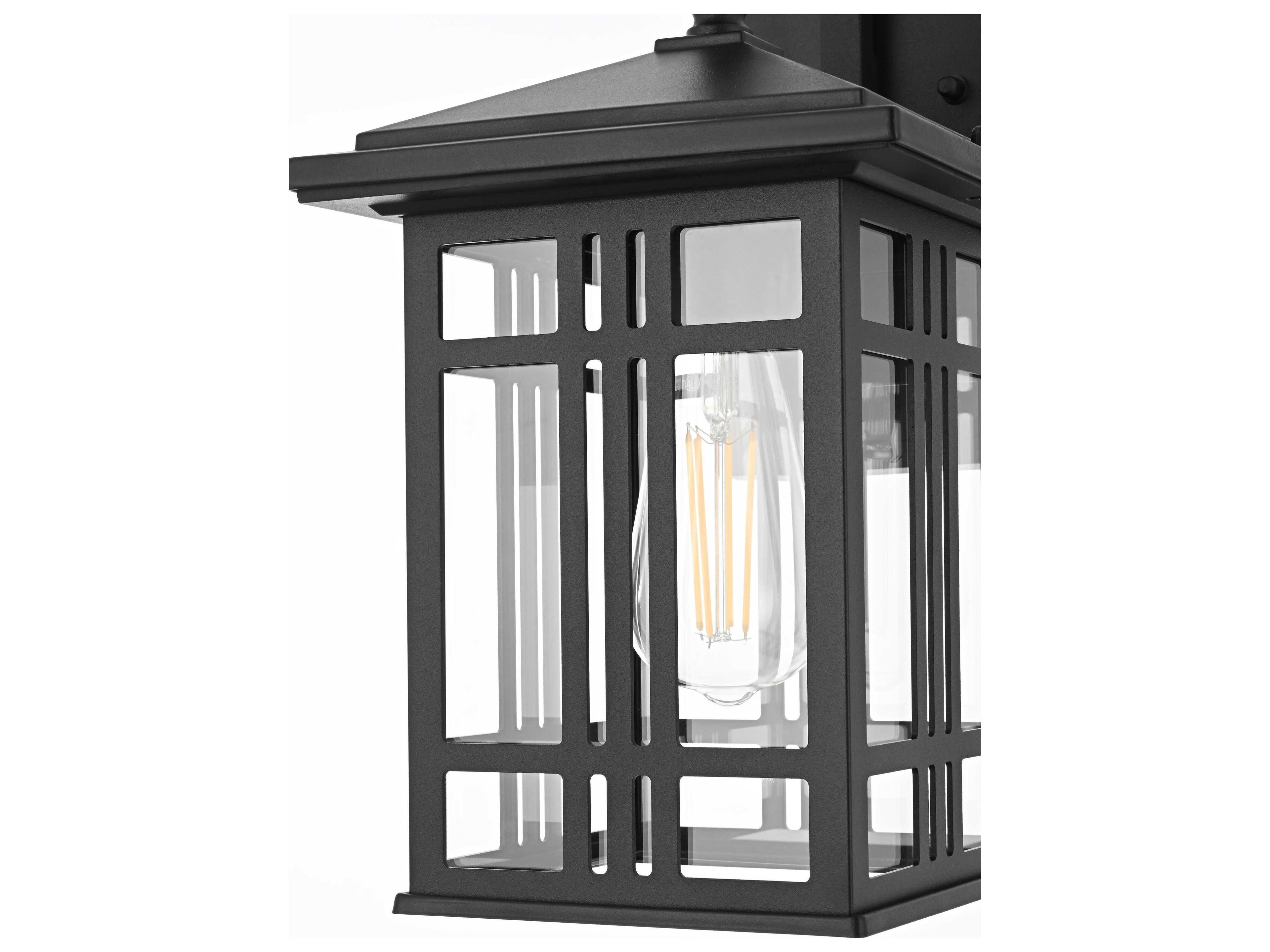 Elegant Lighting Harley 1-Light Outdoor Wall Light