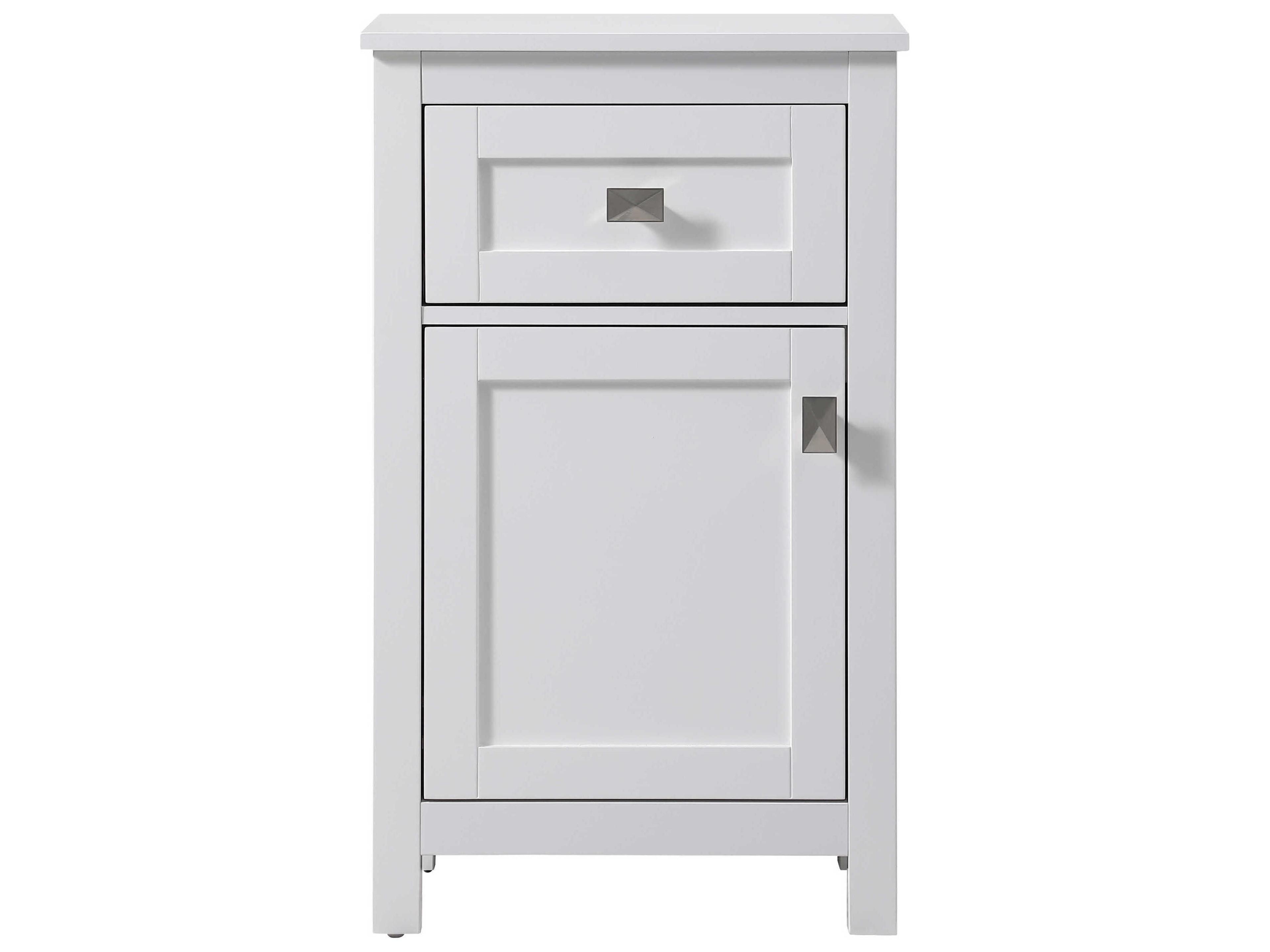 Adian White Bathroom Storage