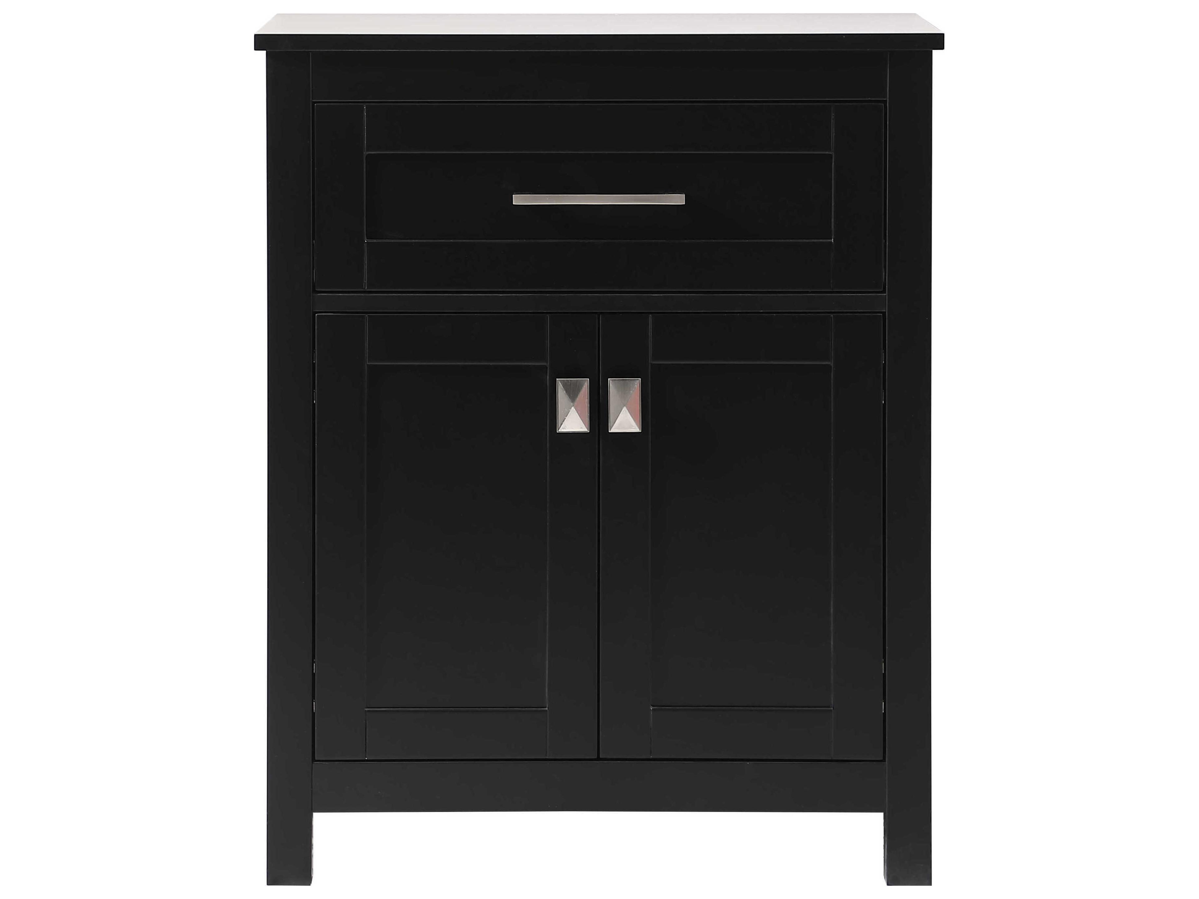 Adian Black Bathroom Storage