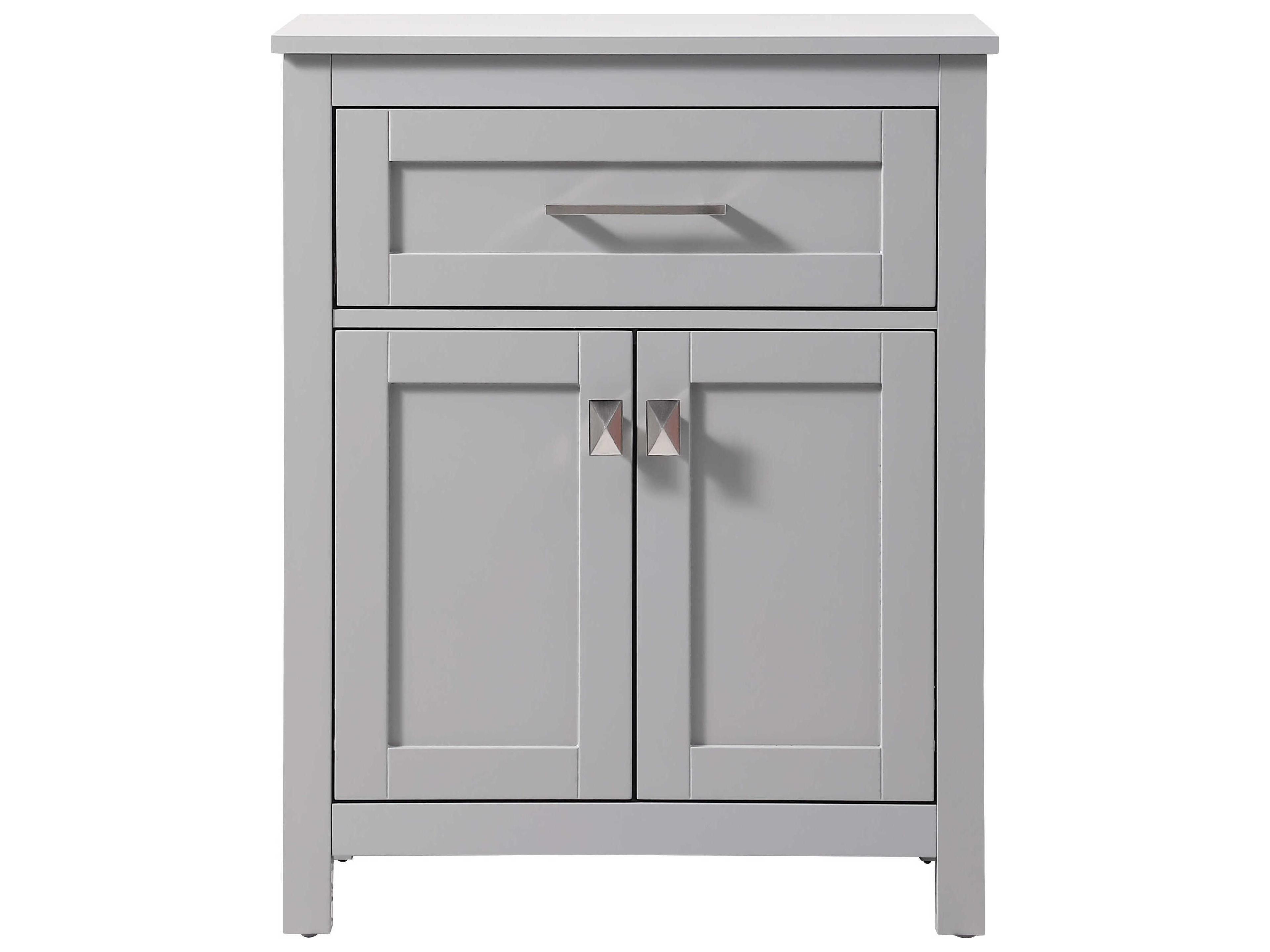 Adian Grey Bathroom Storage
