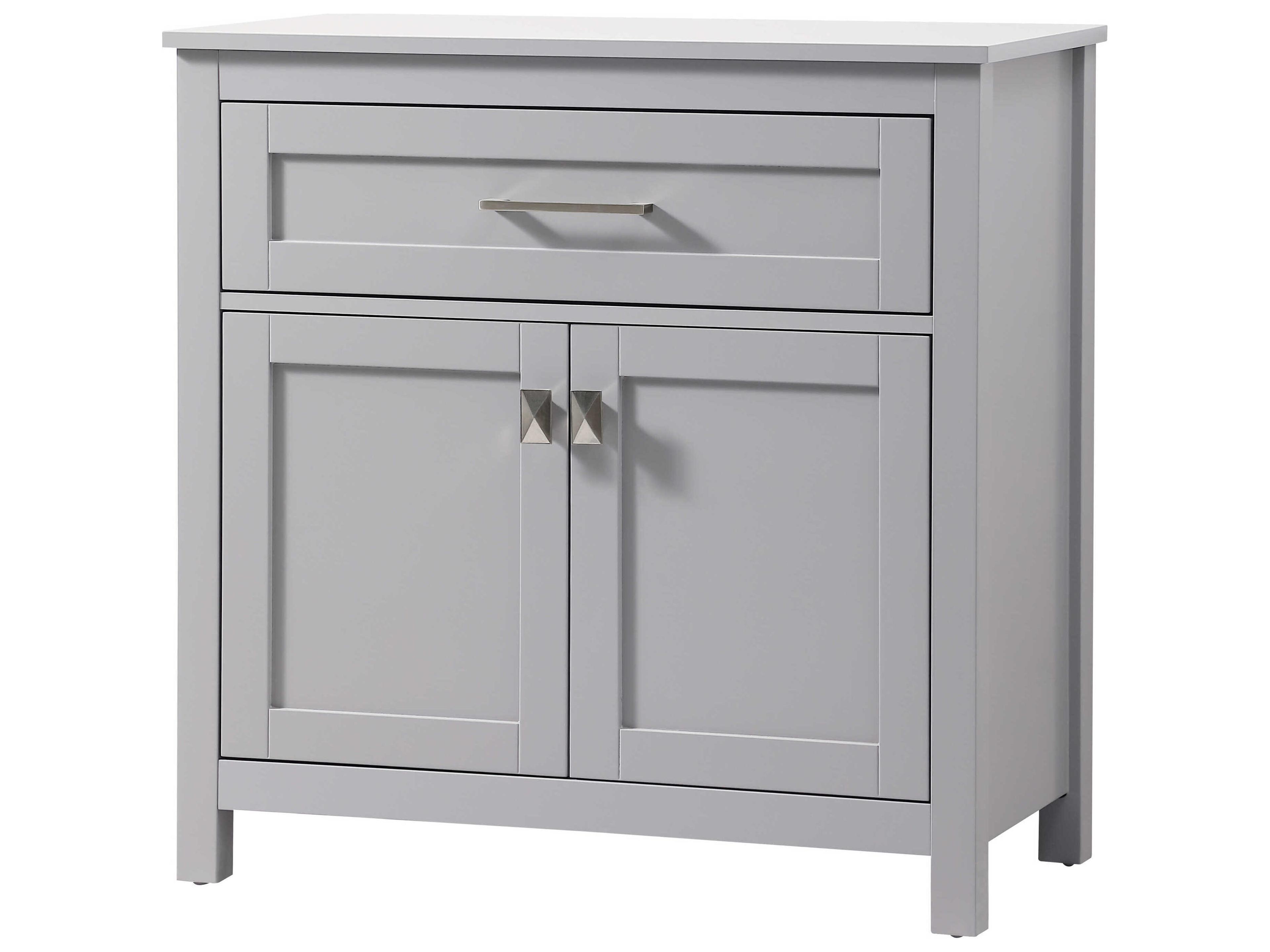 Elegant Lighting Adian Grey Bathroom Storage