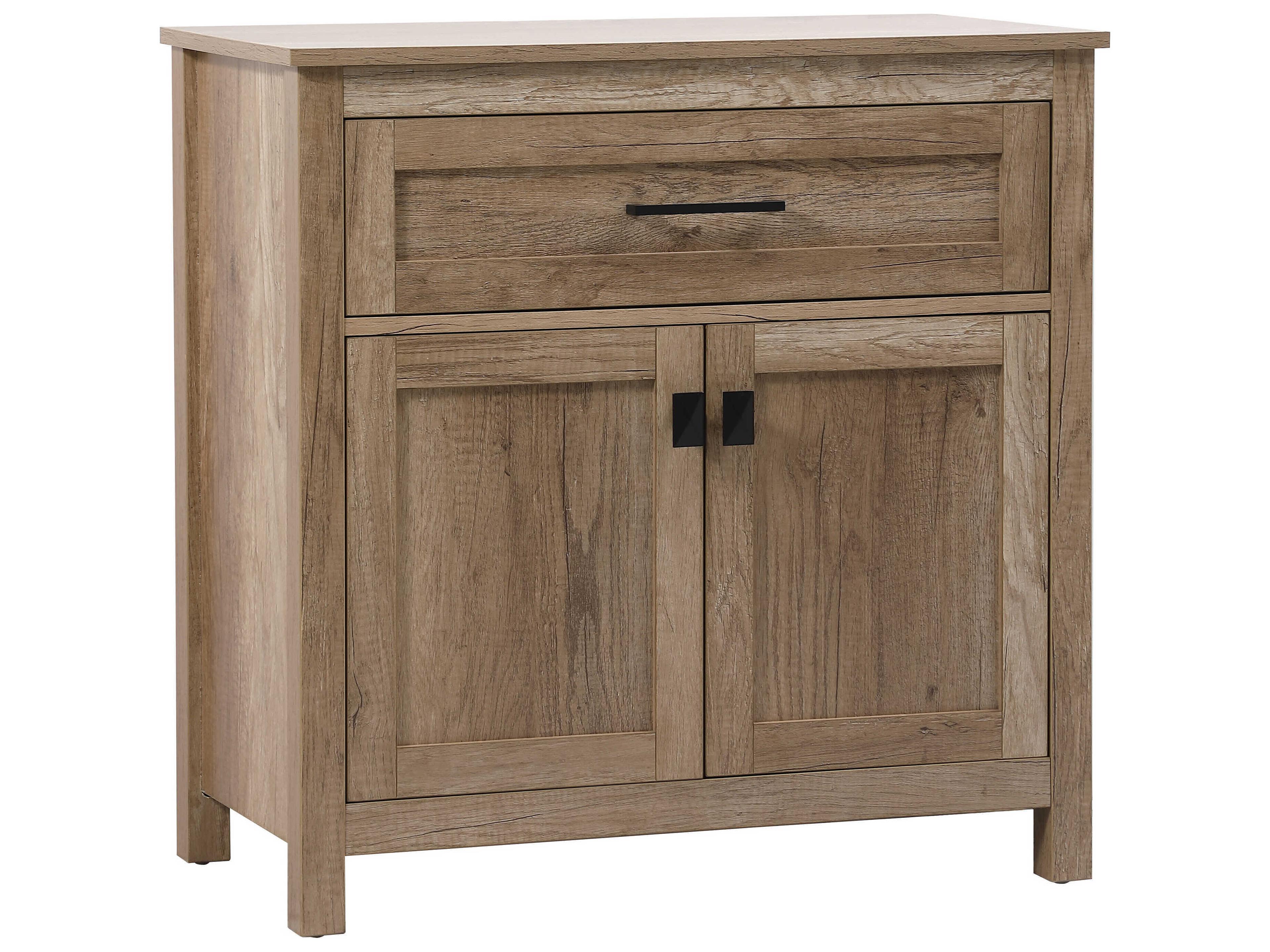 Elegant Lighting Adian Natural Oak Bathroom Storage