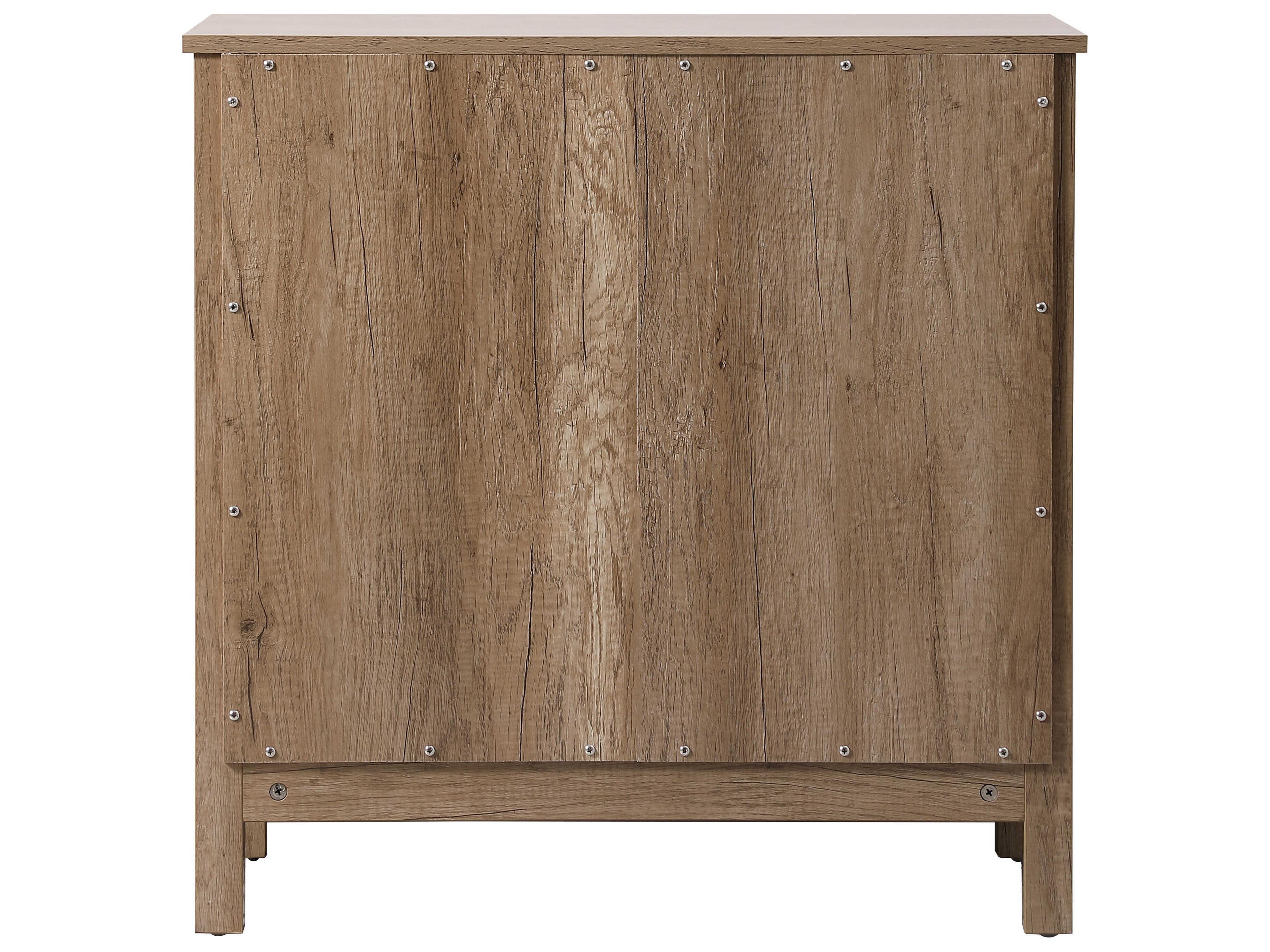 Elegant Lighting Adian Natural Oak Bathroom Storage