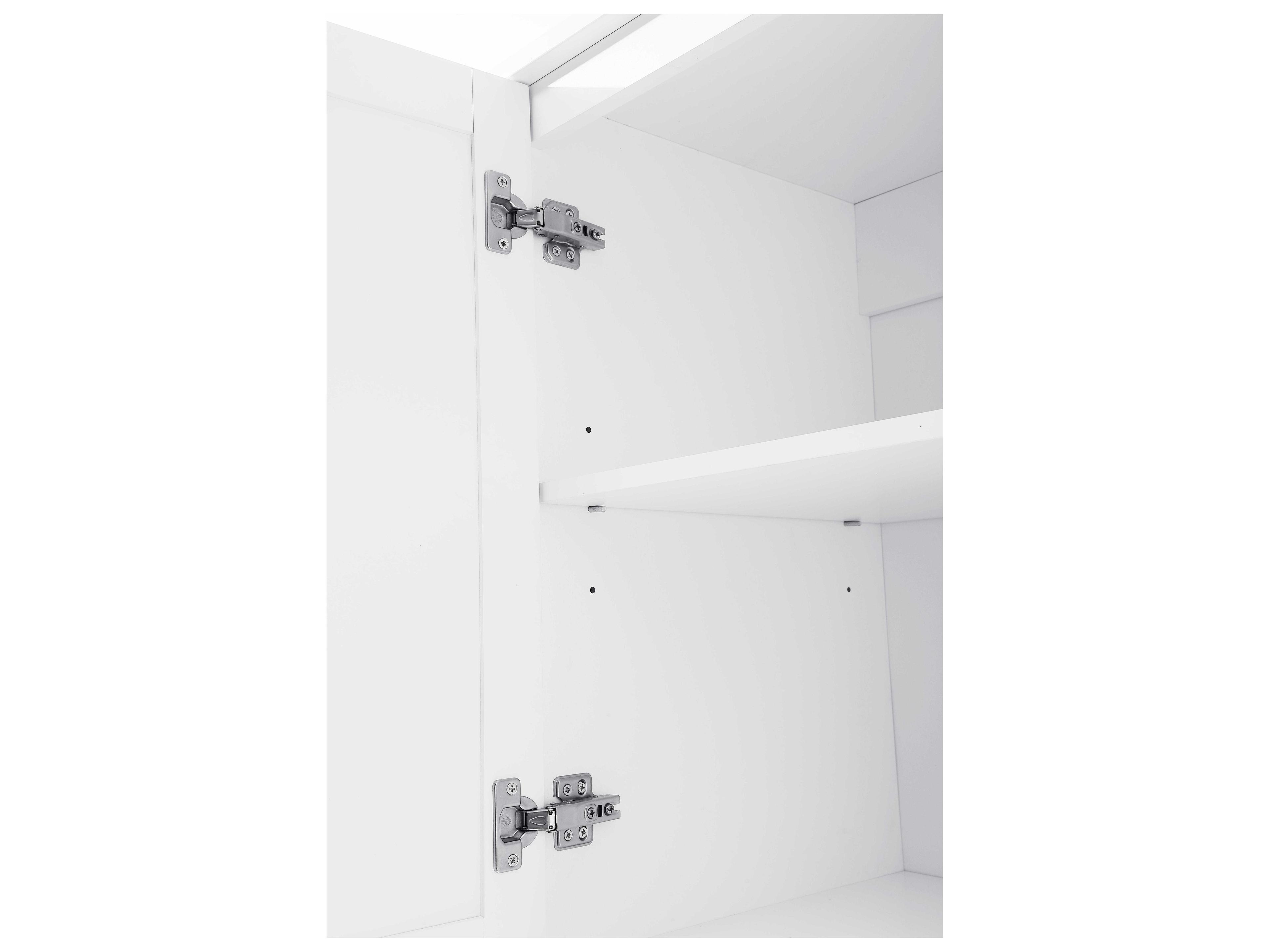 Elegant Lighting Soma White Bath Storage Cabinet