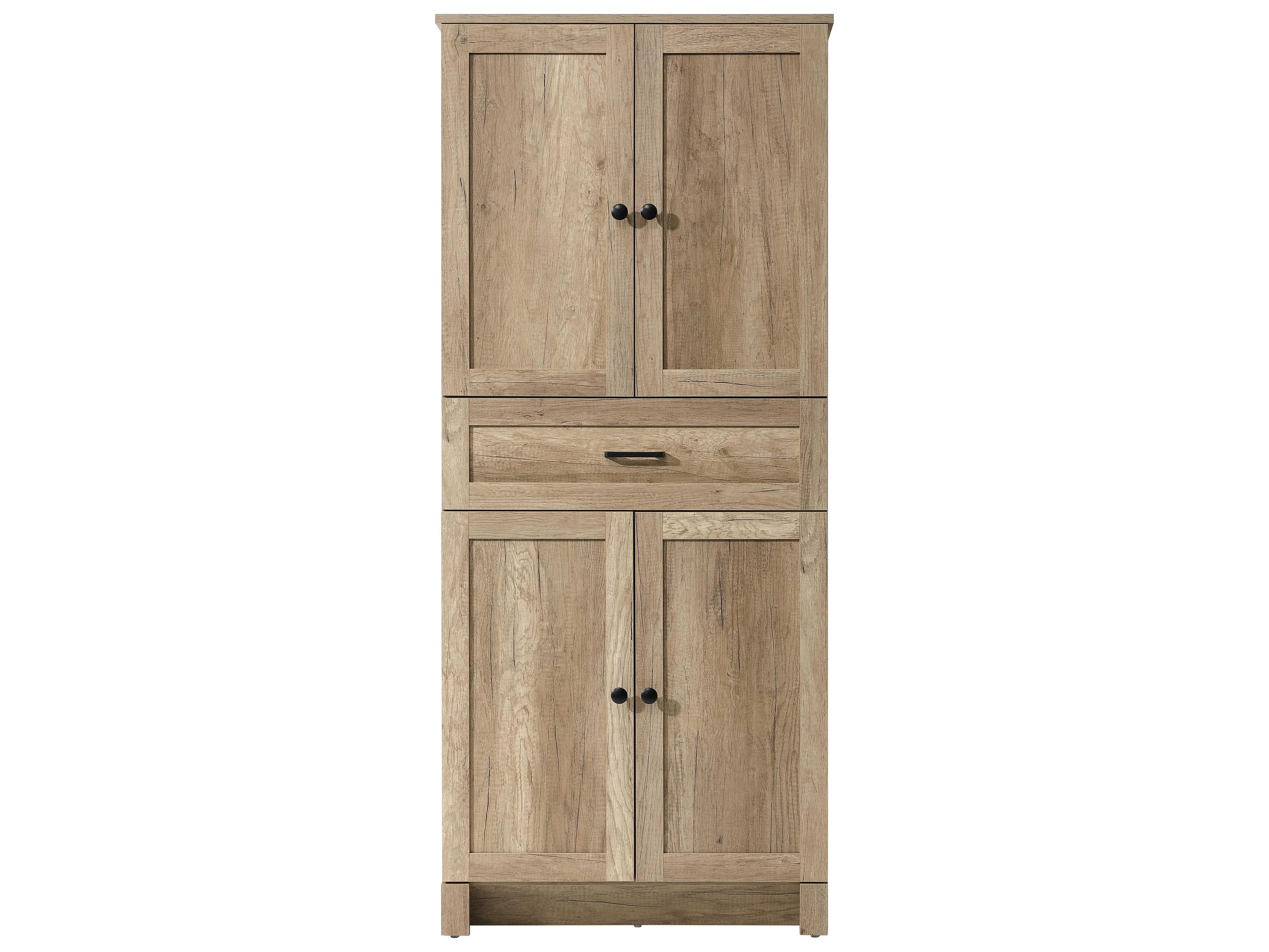 Soma Natural Oak Brown Bath Storage Cabinet
