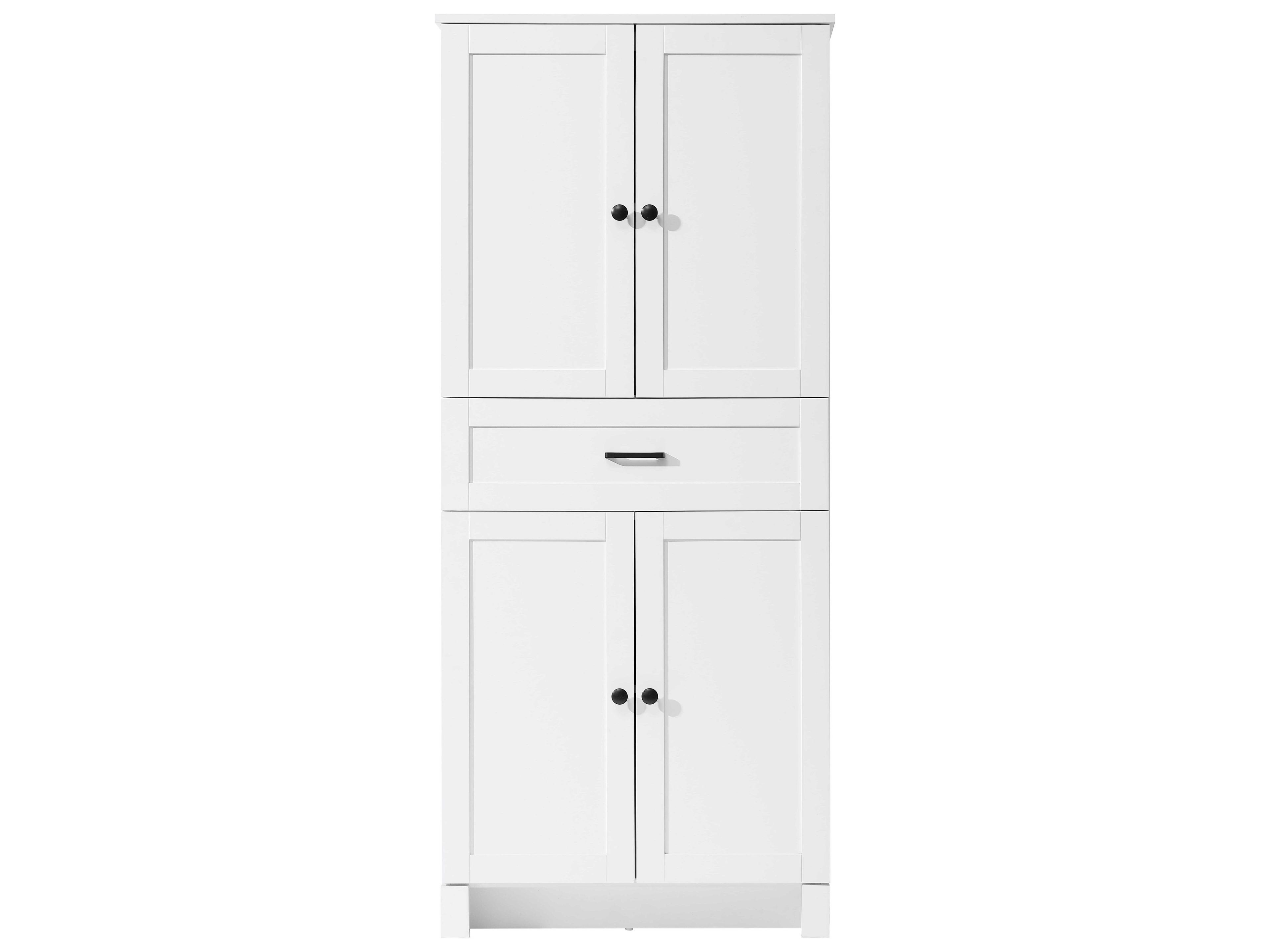 Soma White Bath Storage Cabinet