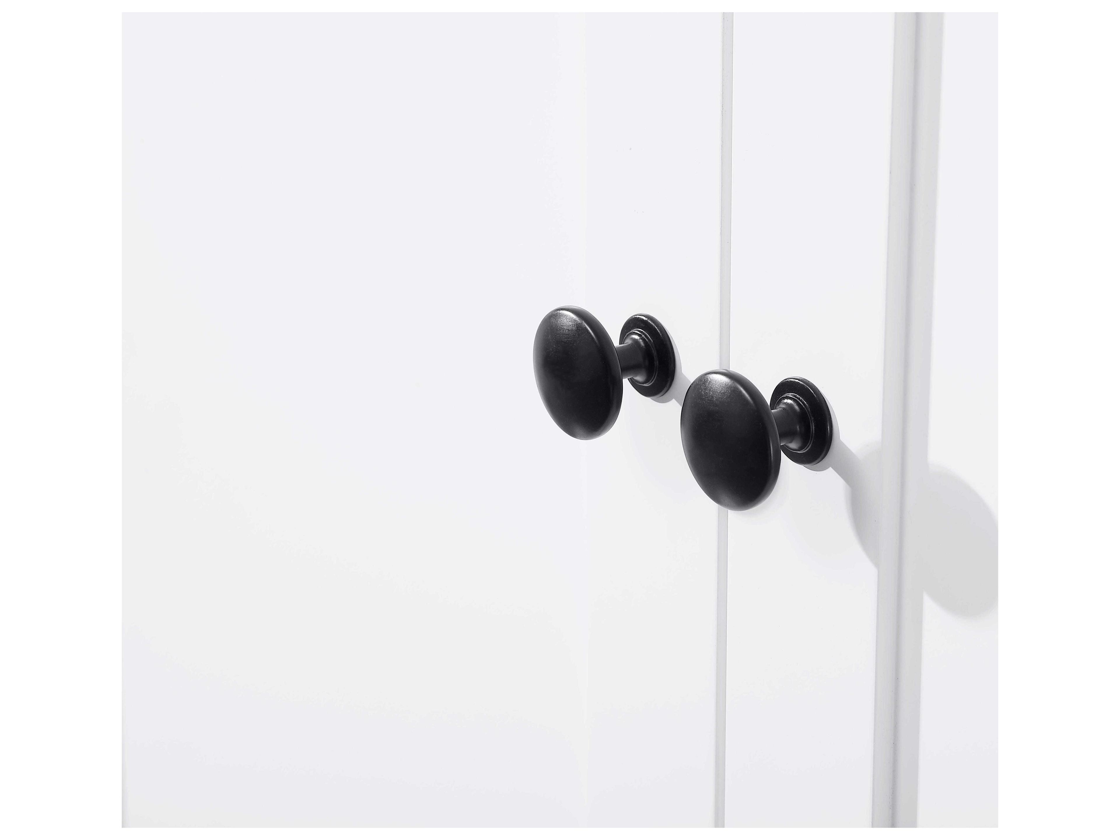 Elegant Lighting Soma White Bath Storage Cabinet