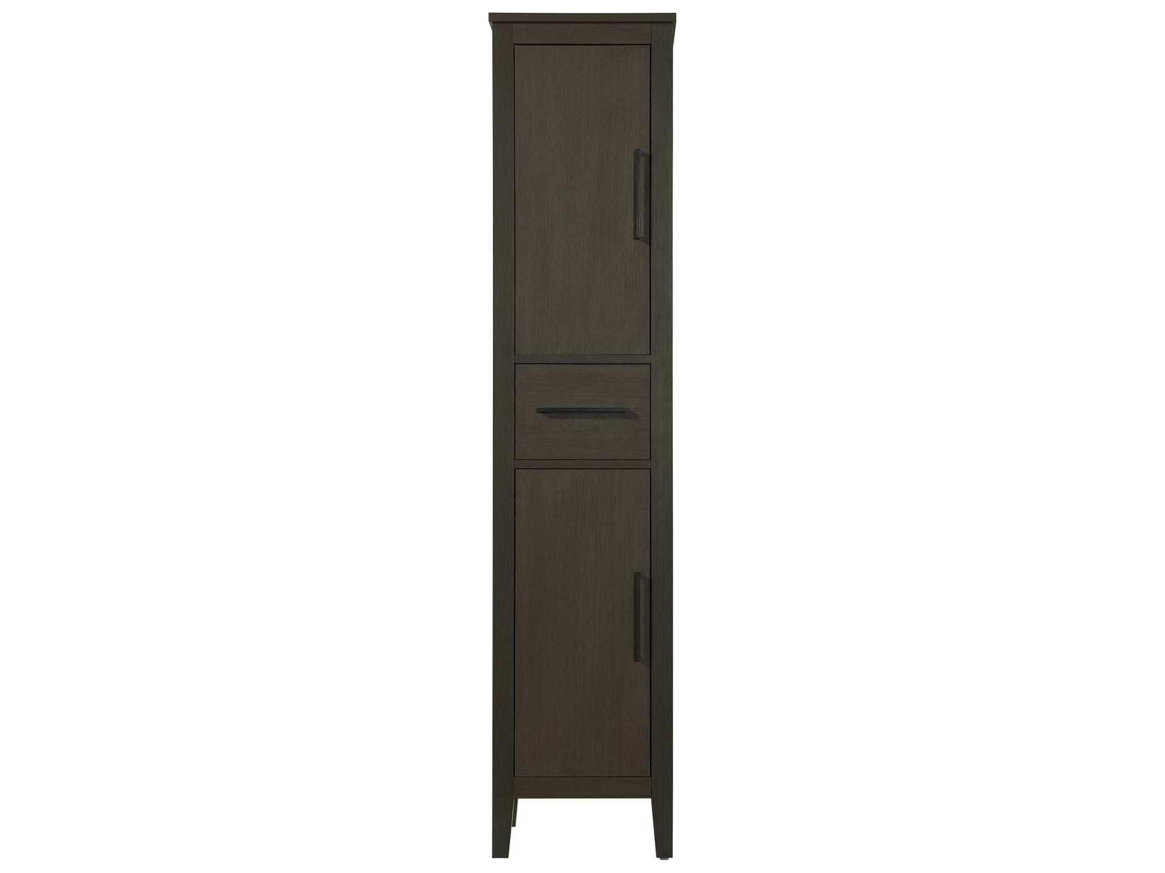 Elegant Lighting Millie Mocha Brown Rubberwood Bath Storage Cabinet