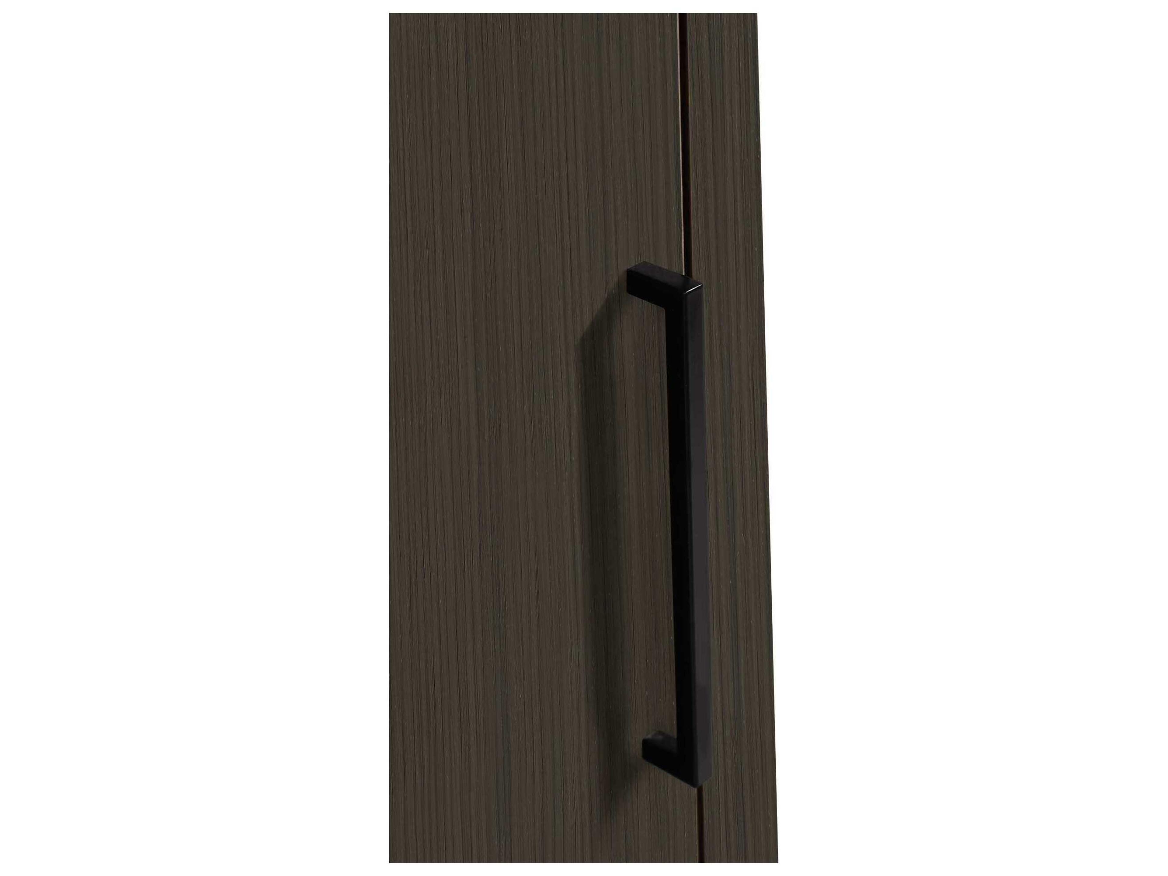 Elegant Lighting Millie Mocha Brown Rubberwood Bath Storage Cabinet