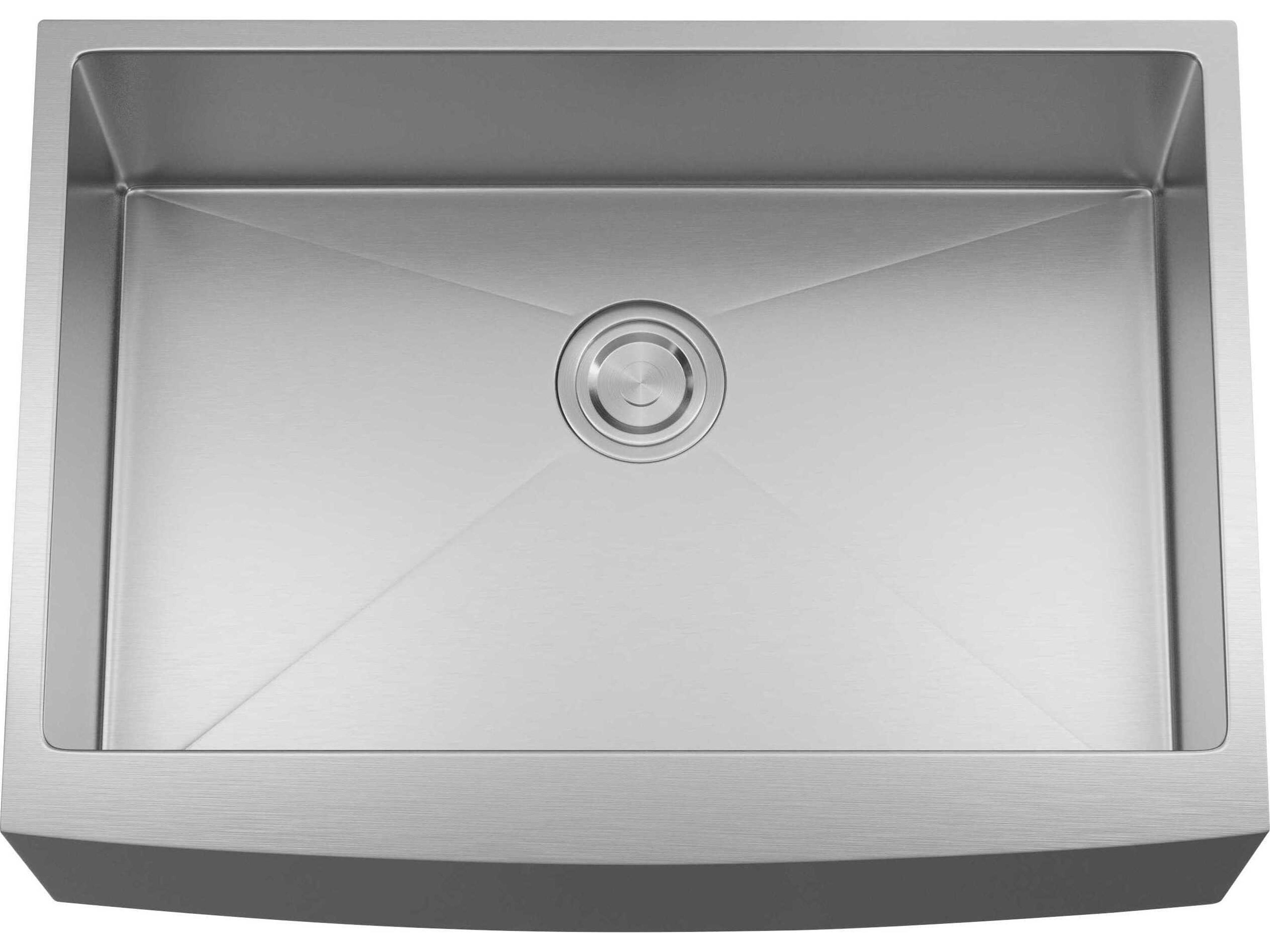 Elegant Lighting Montgomery Stainless Steel Farmhouse Kitchen Sink