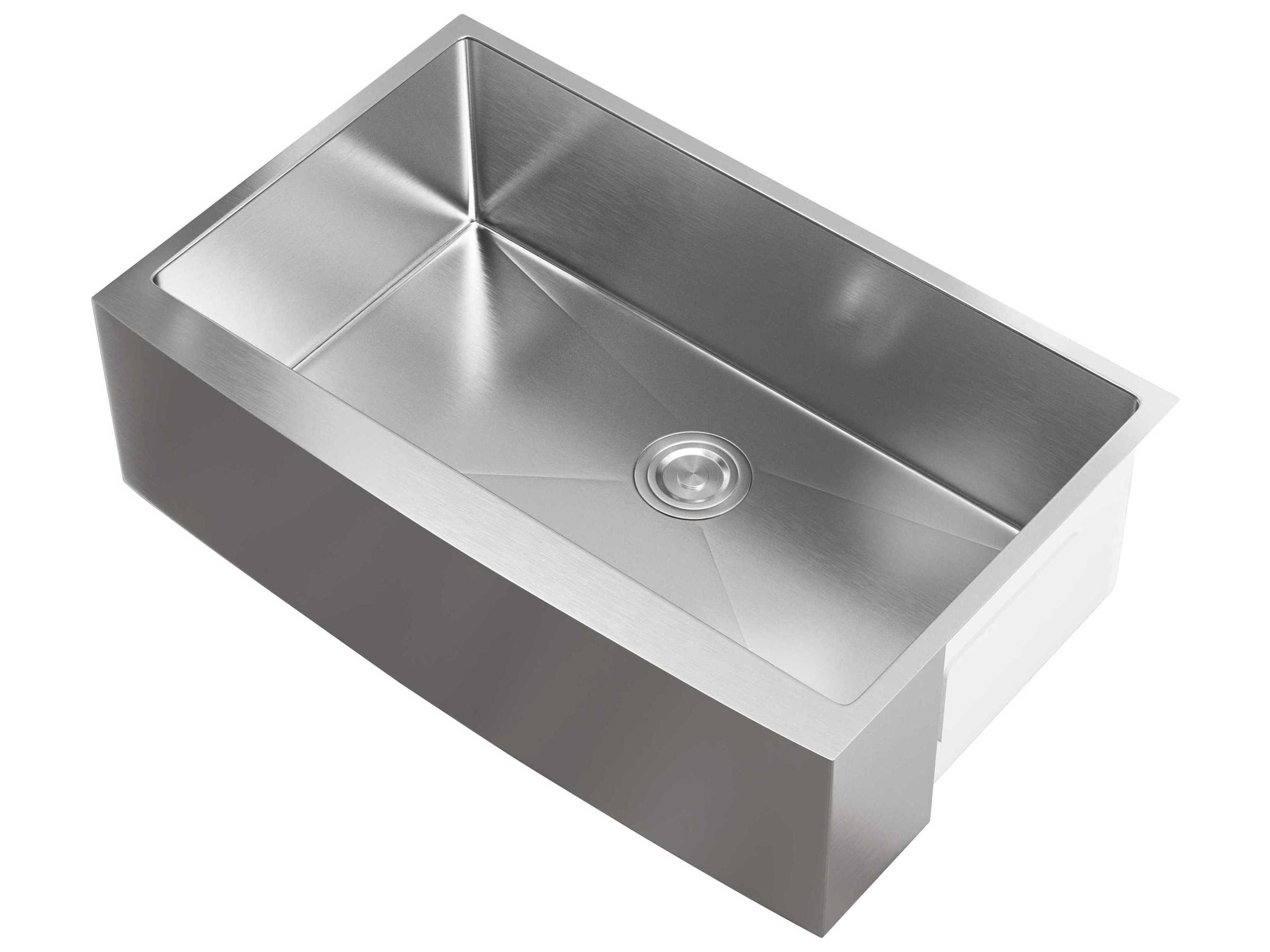 Elegant Lighting Montgomery Stainless Steel Farmhouse Kitchen Sink