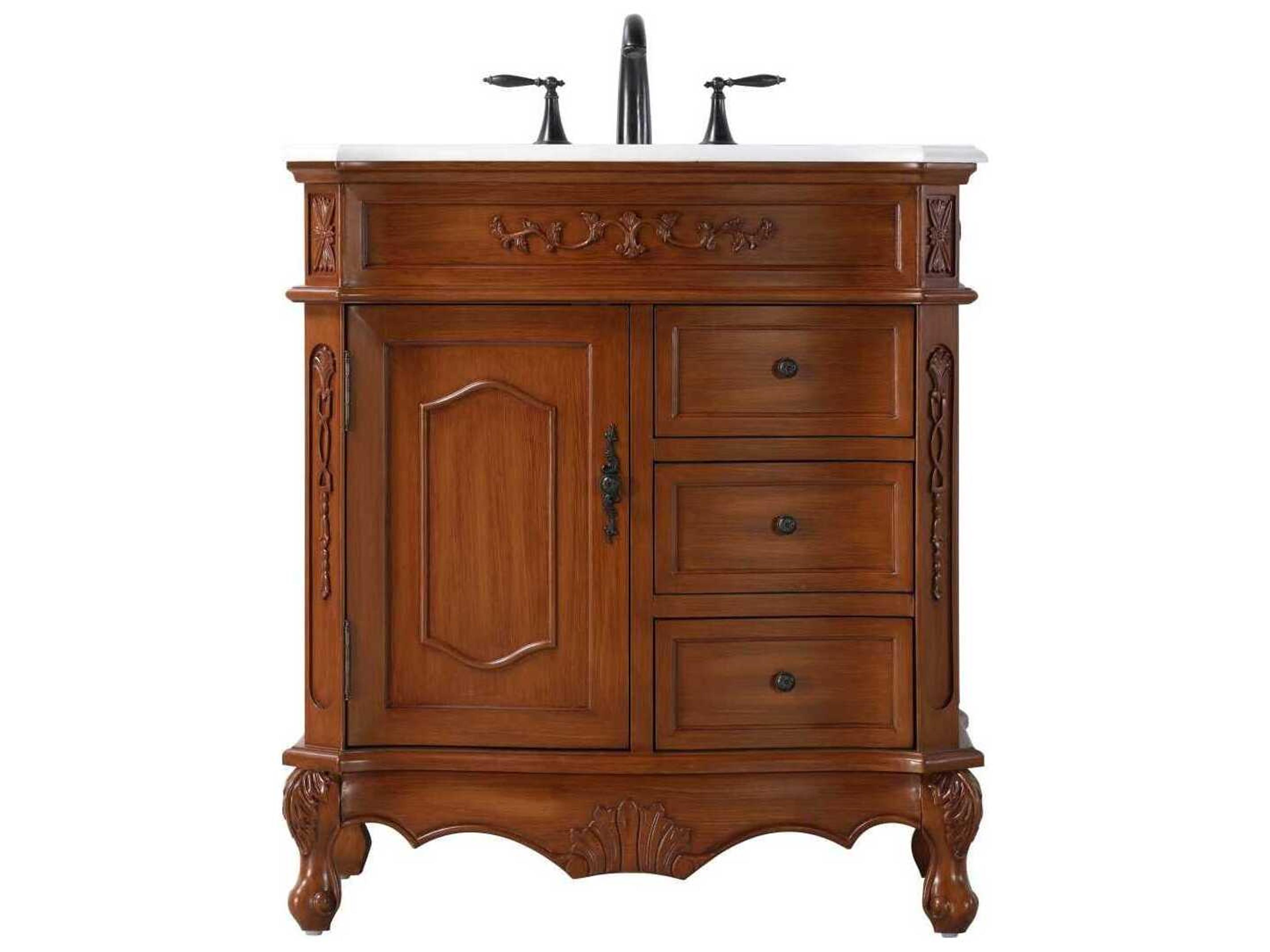 Danville 32" Teak Vanity