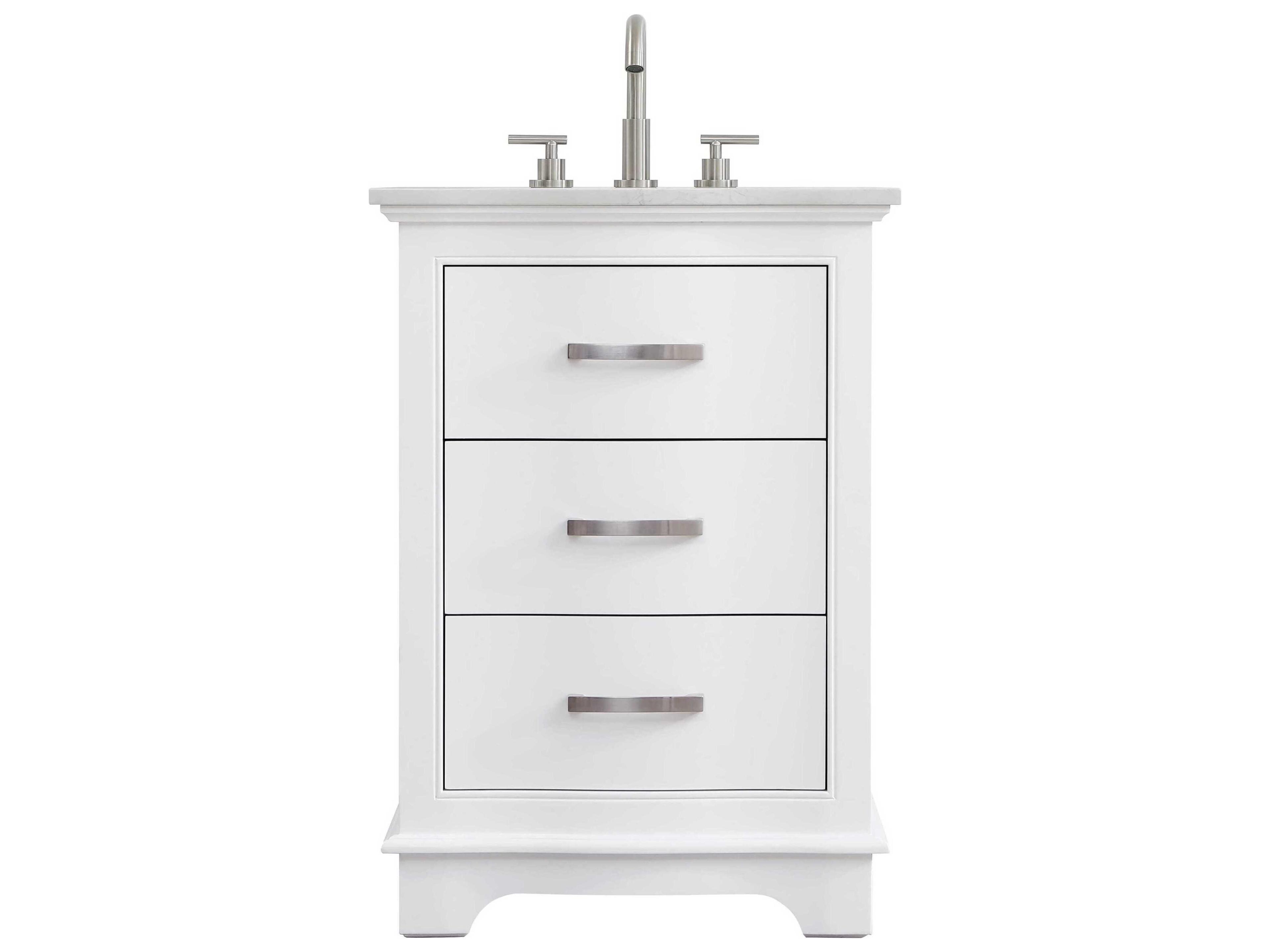 Knox White 24" Vanity