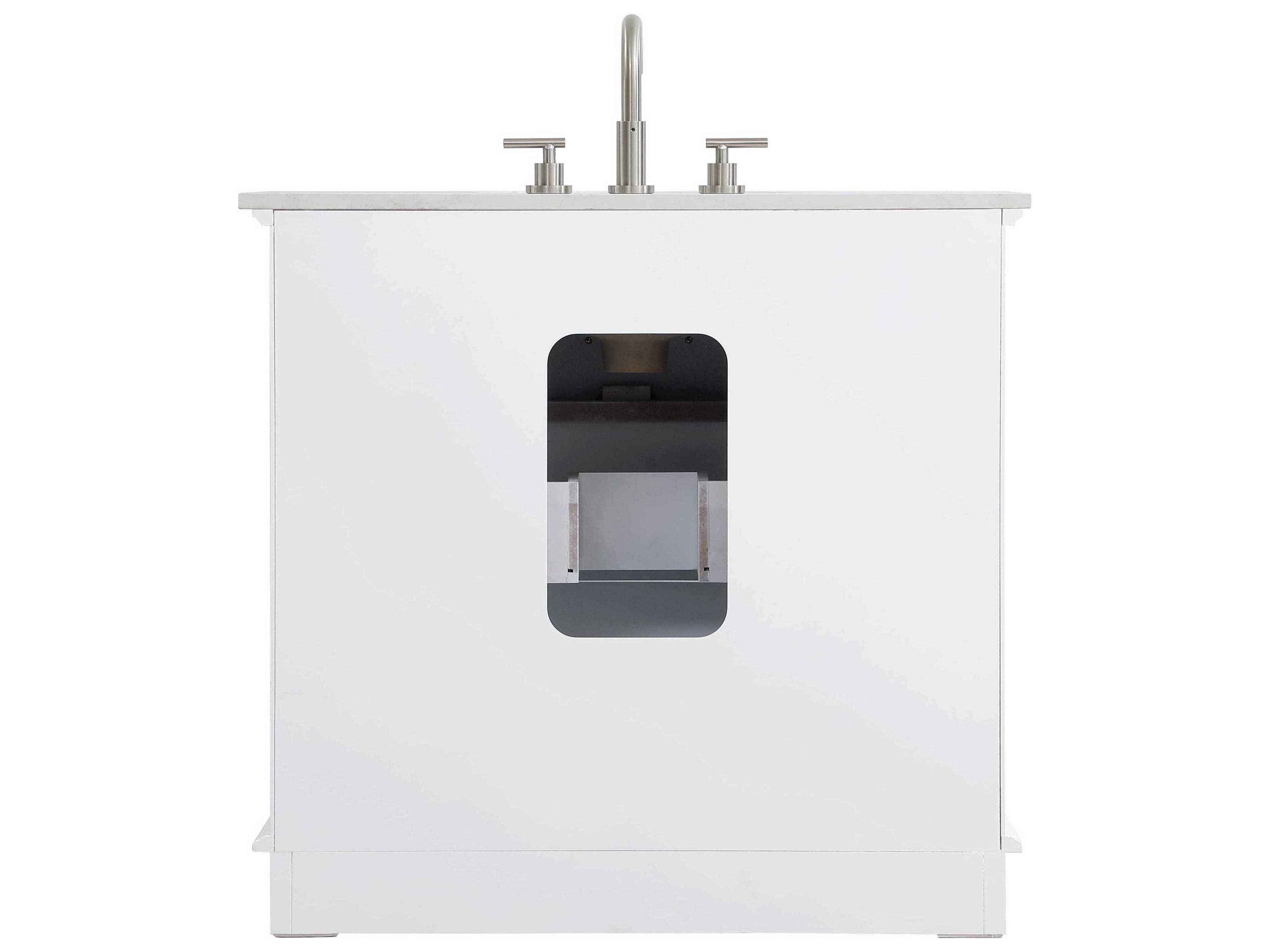 Elegant Lighting Knox White 36" Vanity