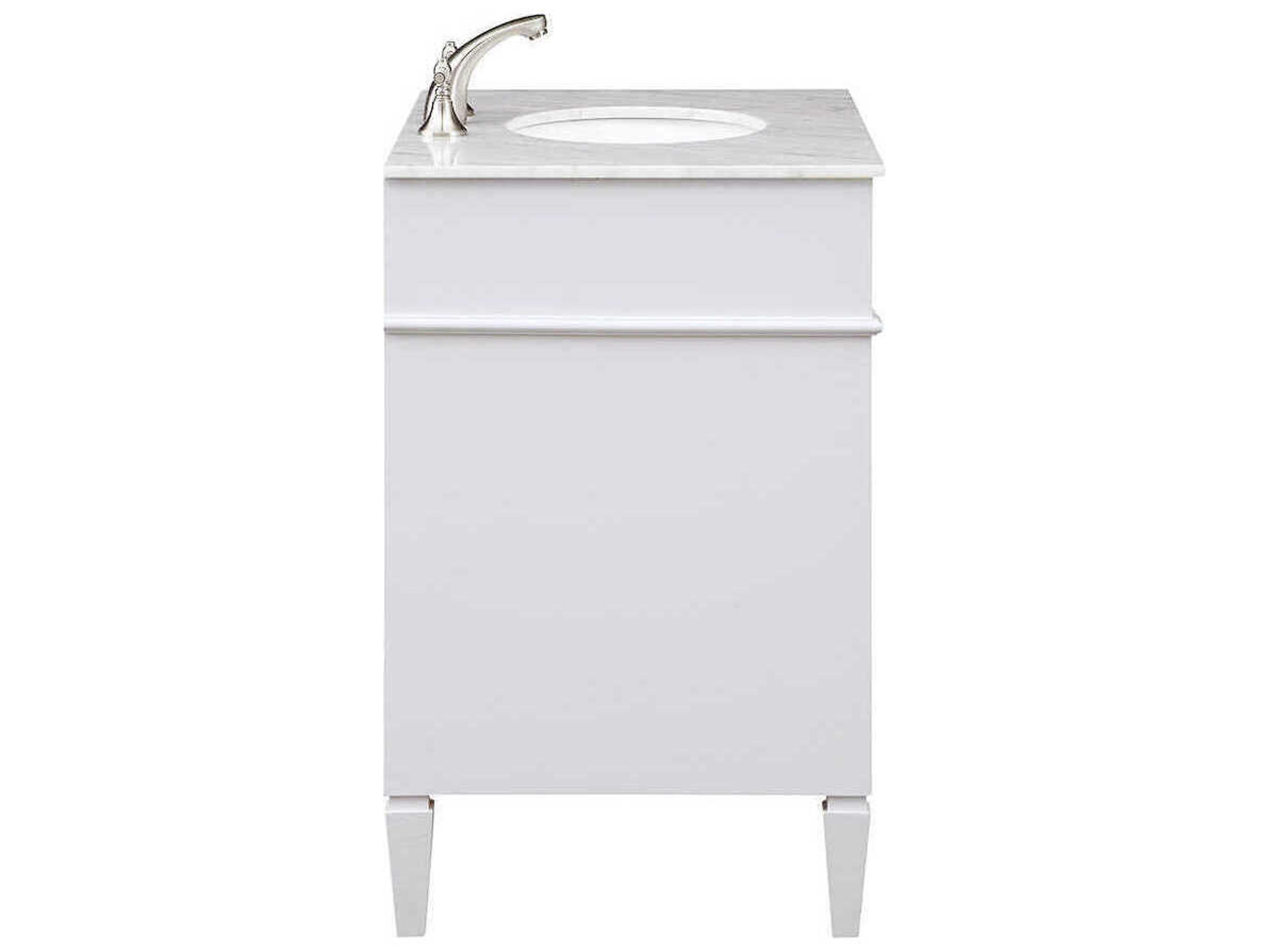Elegant Lighting Park Avenue White 32" Vanity