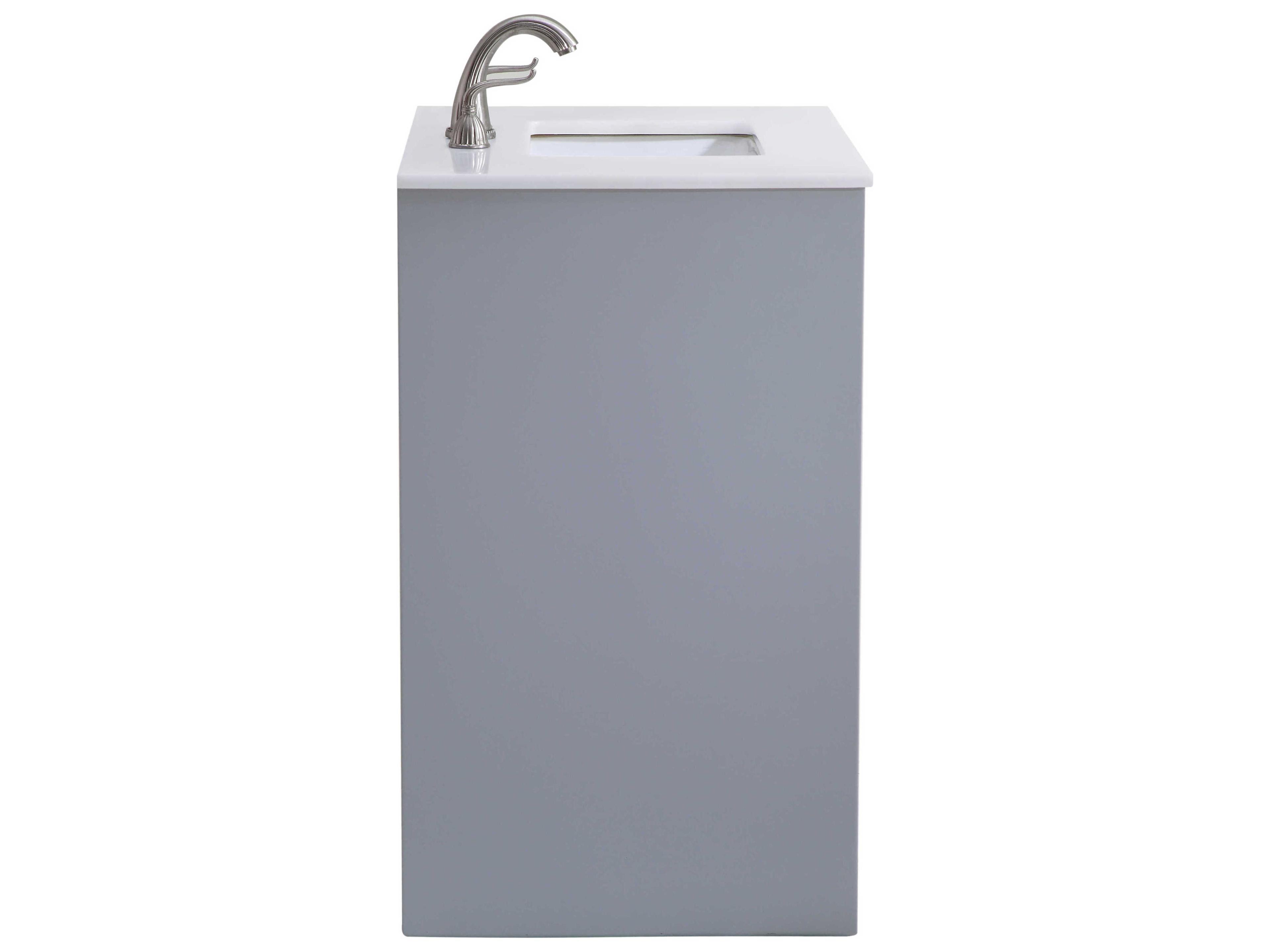 Elegant Lighting Filipo Grey 30" Vanity