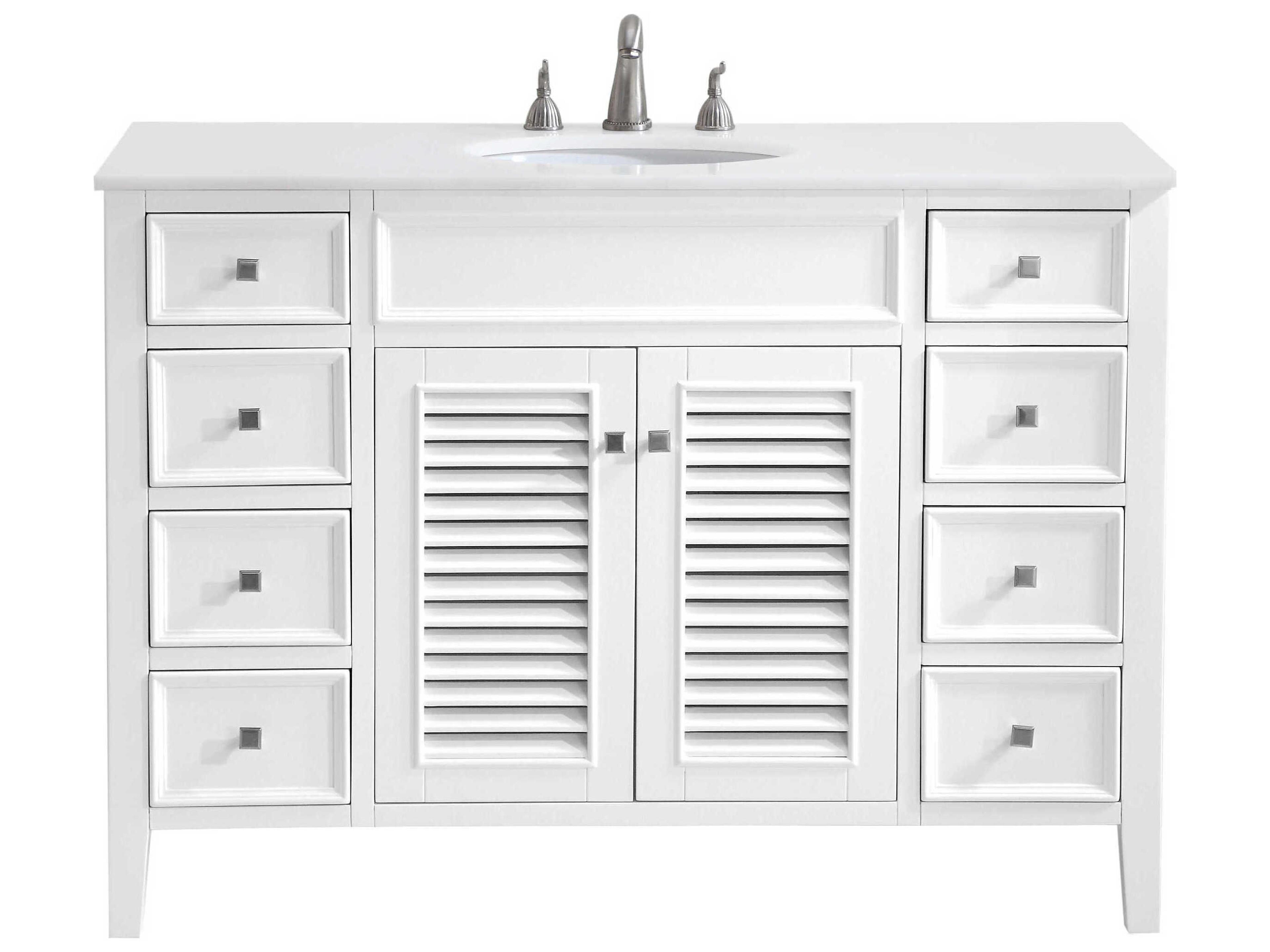 Cape Cod Antique White 48" Vanity