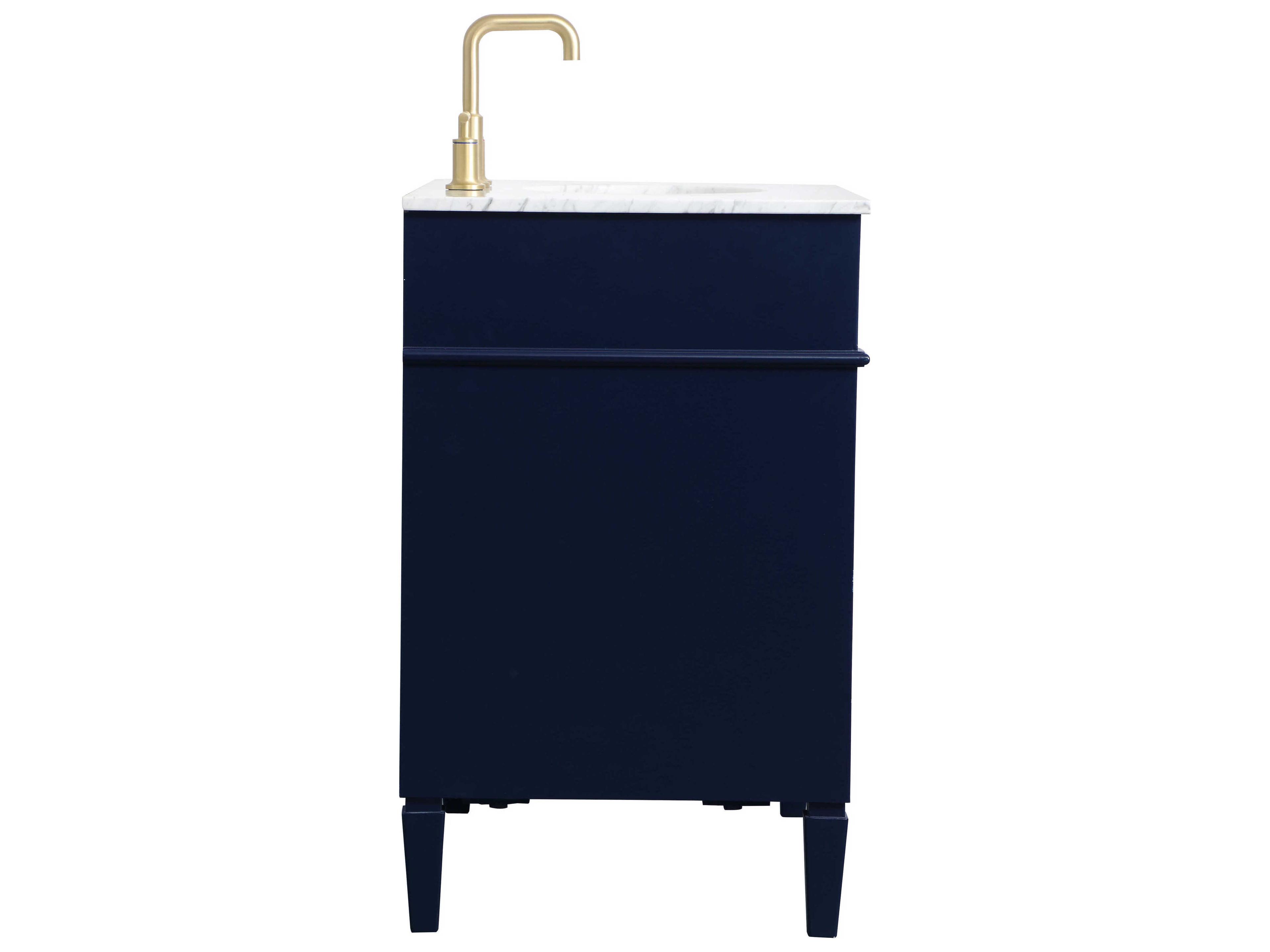 Elegant Lighting Park Avenue Blue 32" Vanity
