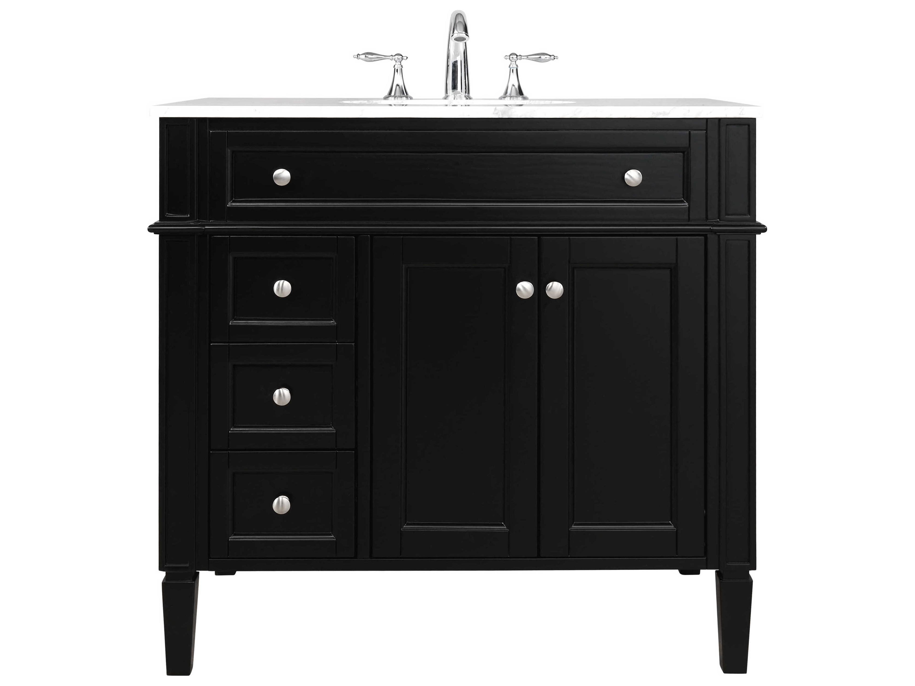 Park Avenue Black 36" Vanity