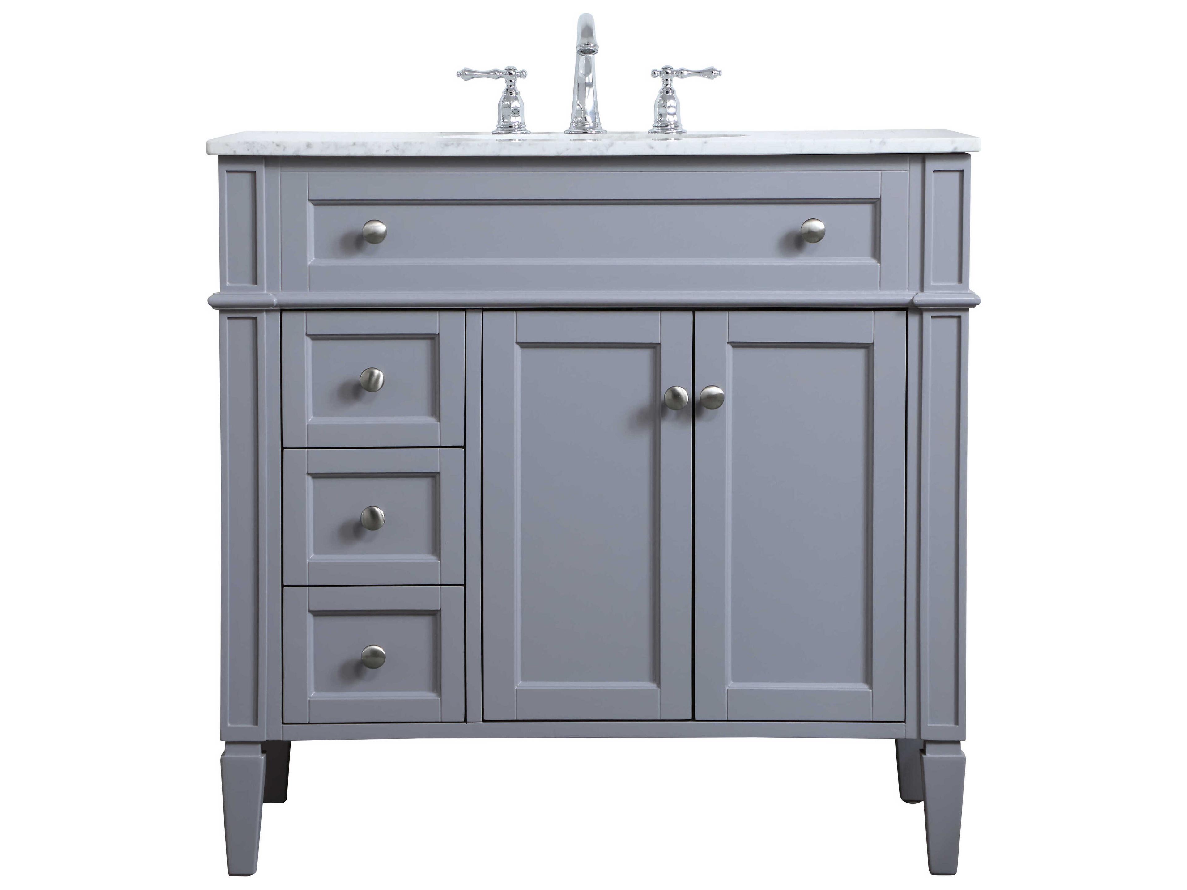 Elegant Lighting Grey 36" Vanity
