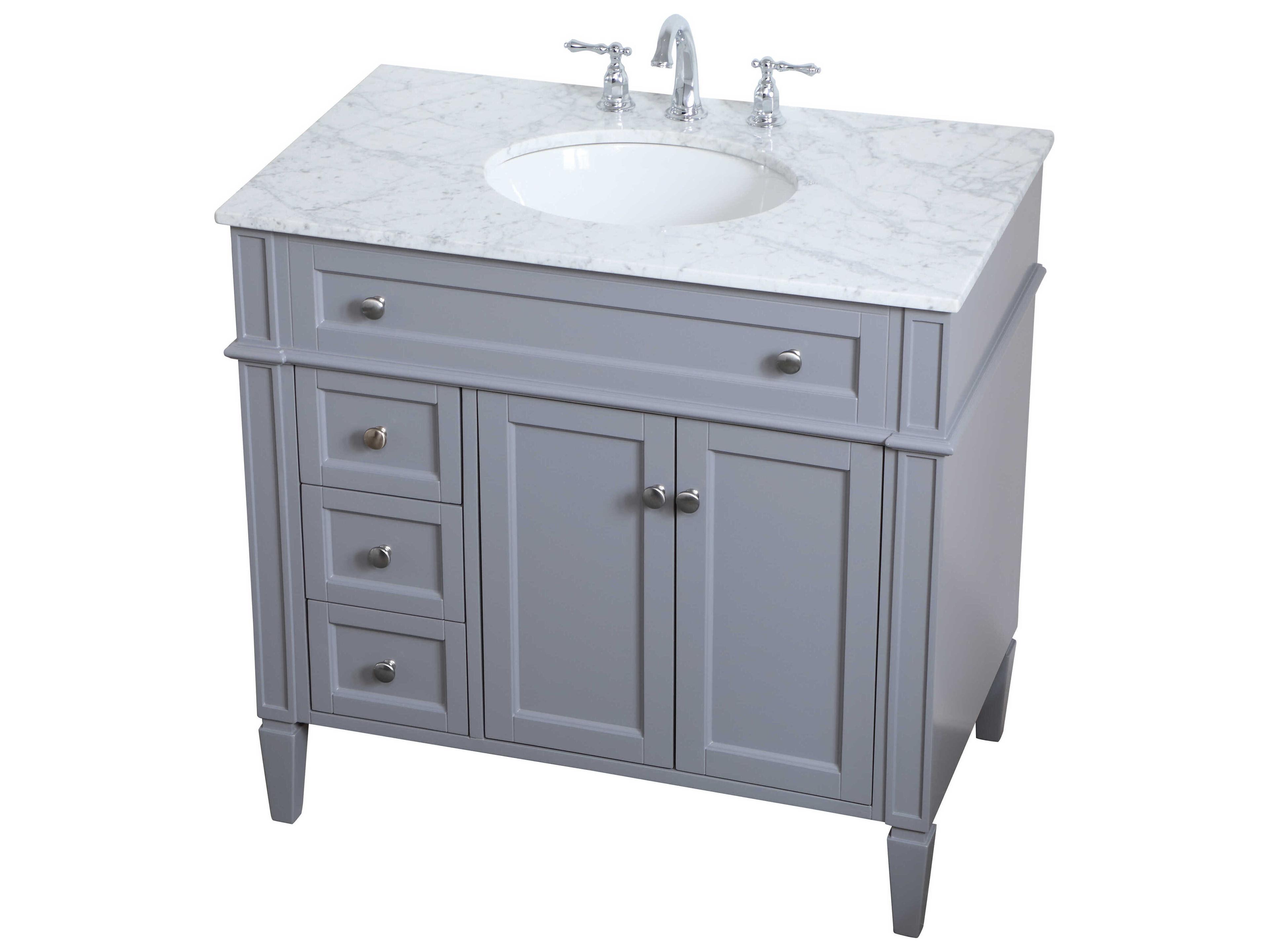 Elegant Lighting Grey 36" Vanity