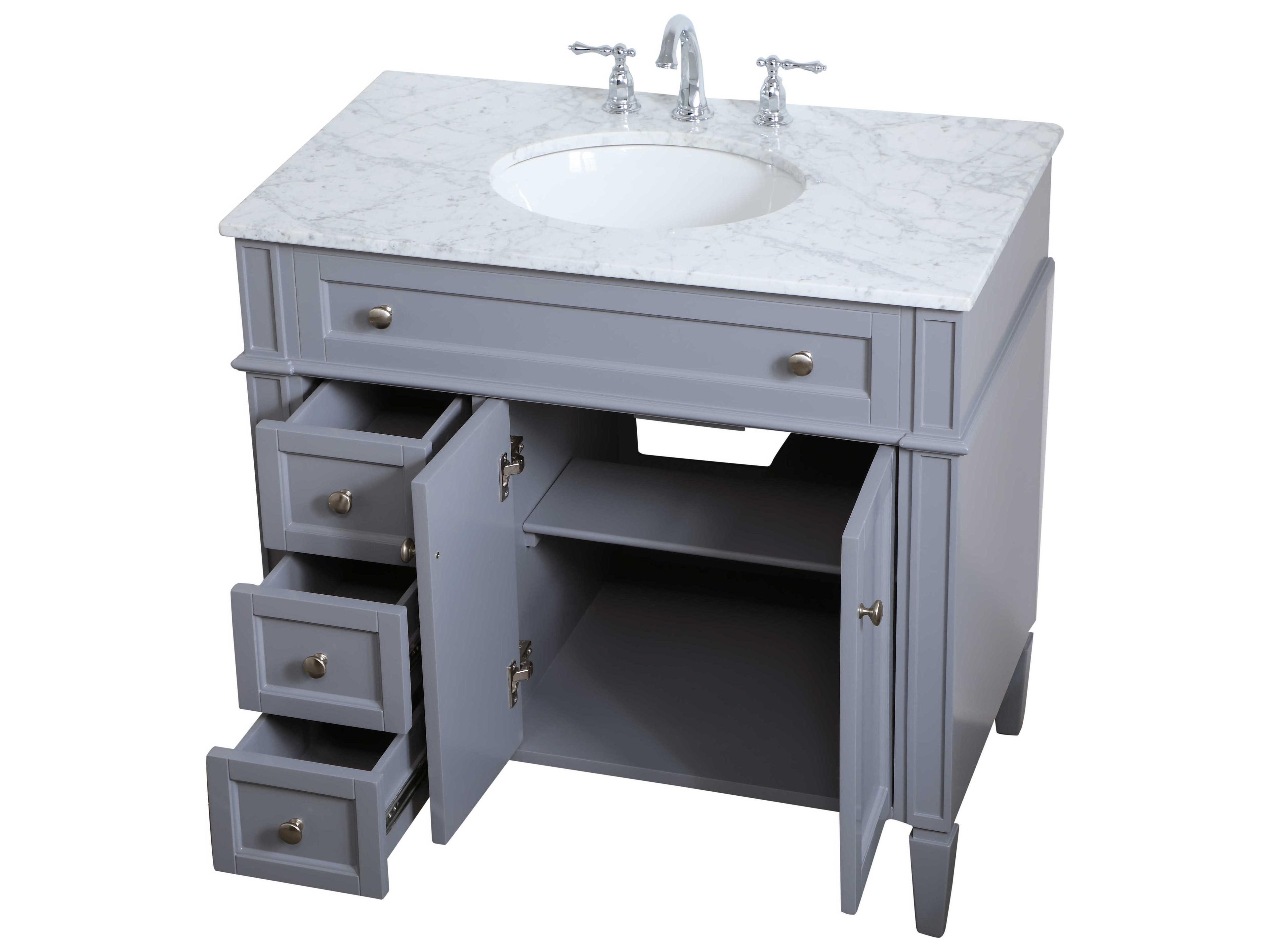Elegant Lighting Grey 36" Vanity