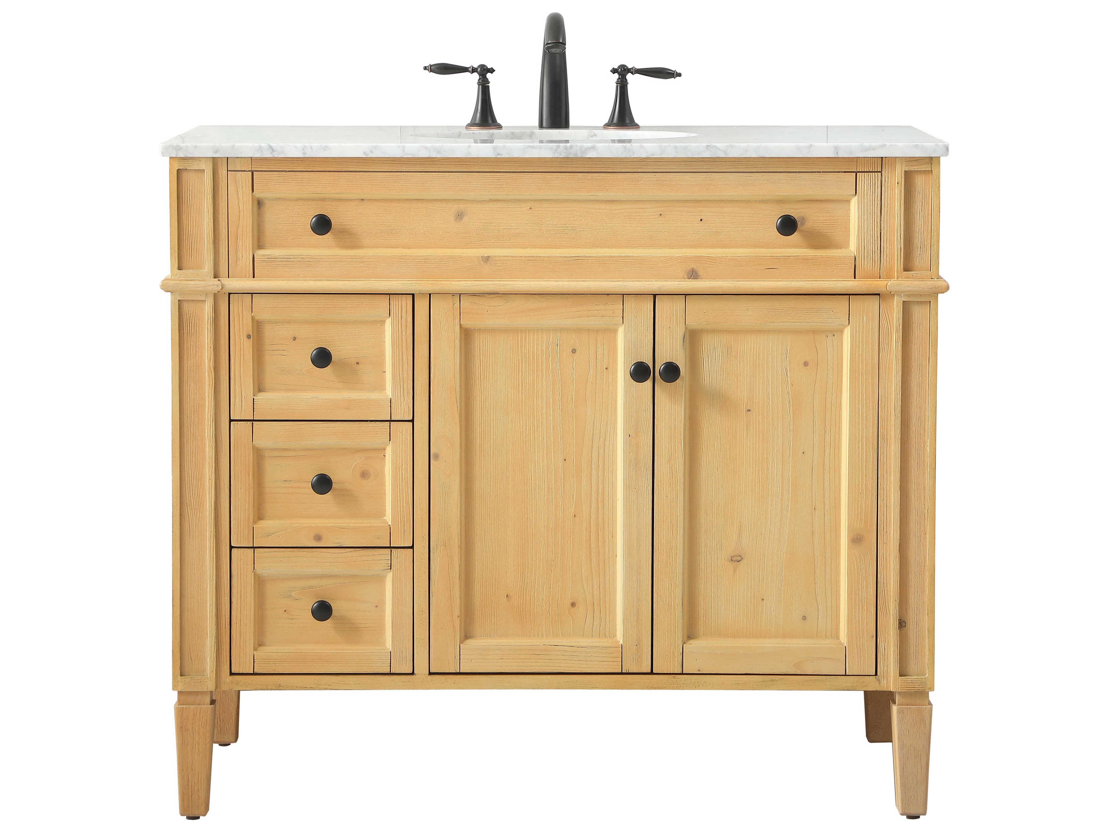 Park Avenue Natural Wood 40" Vanity