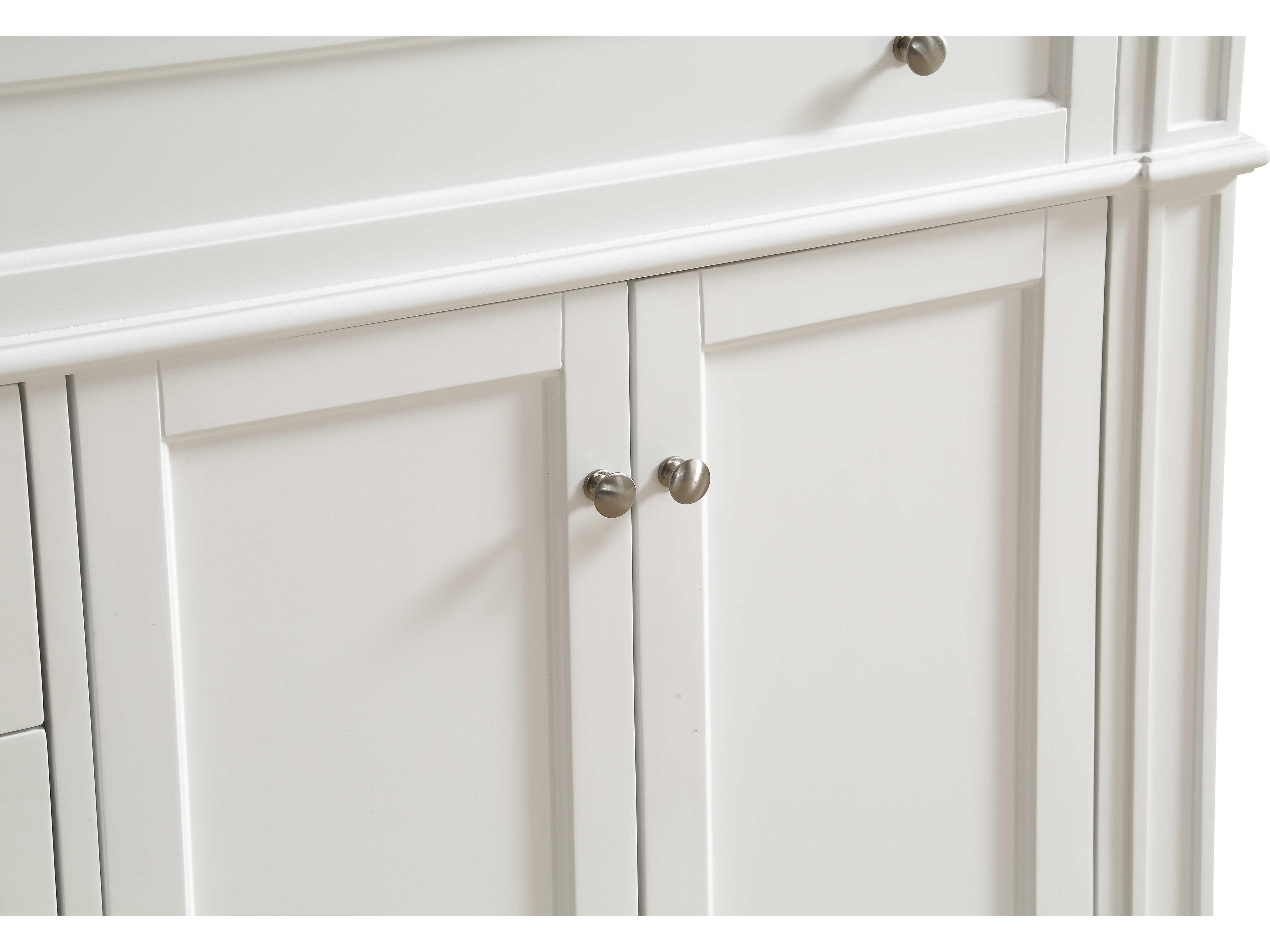 Elegant Lighting Park Avenue White 40" Vanity