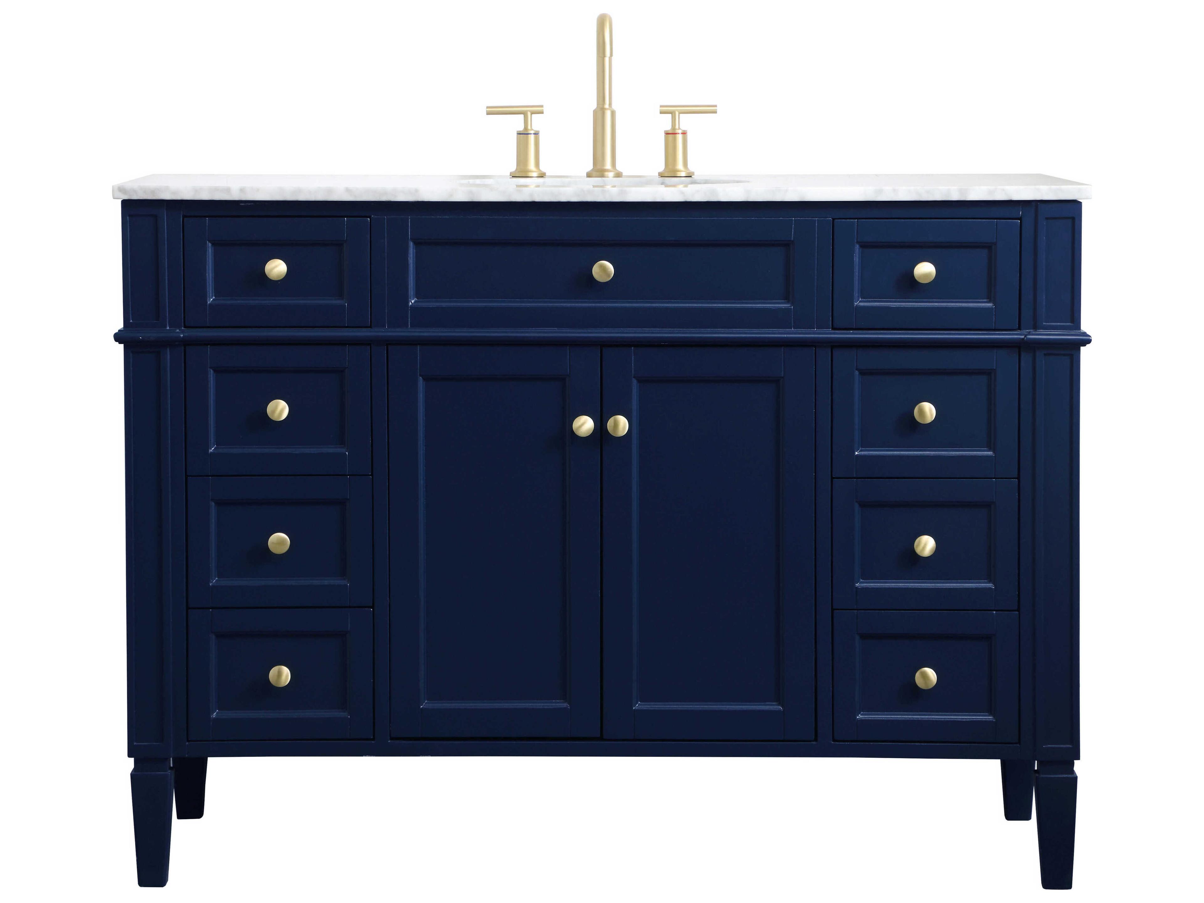Elegant Lighting Blue 48" Vanity
