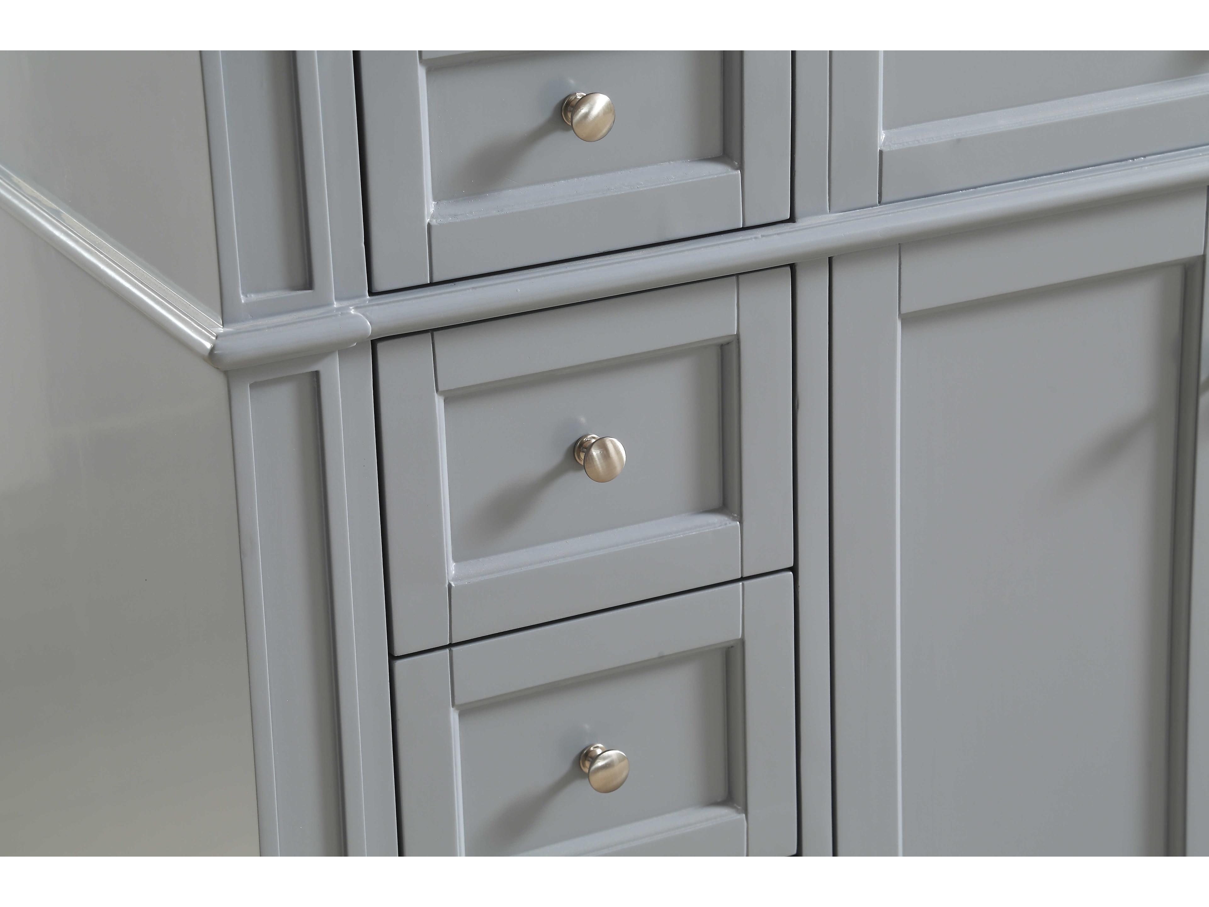 Elegant Lighting Park Avenue Grey 48" Vanity