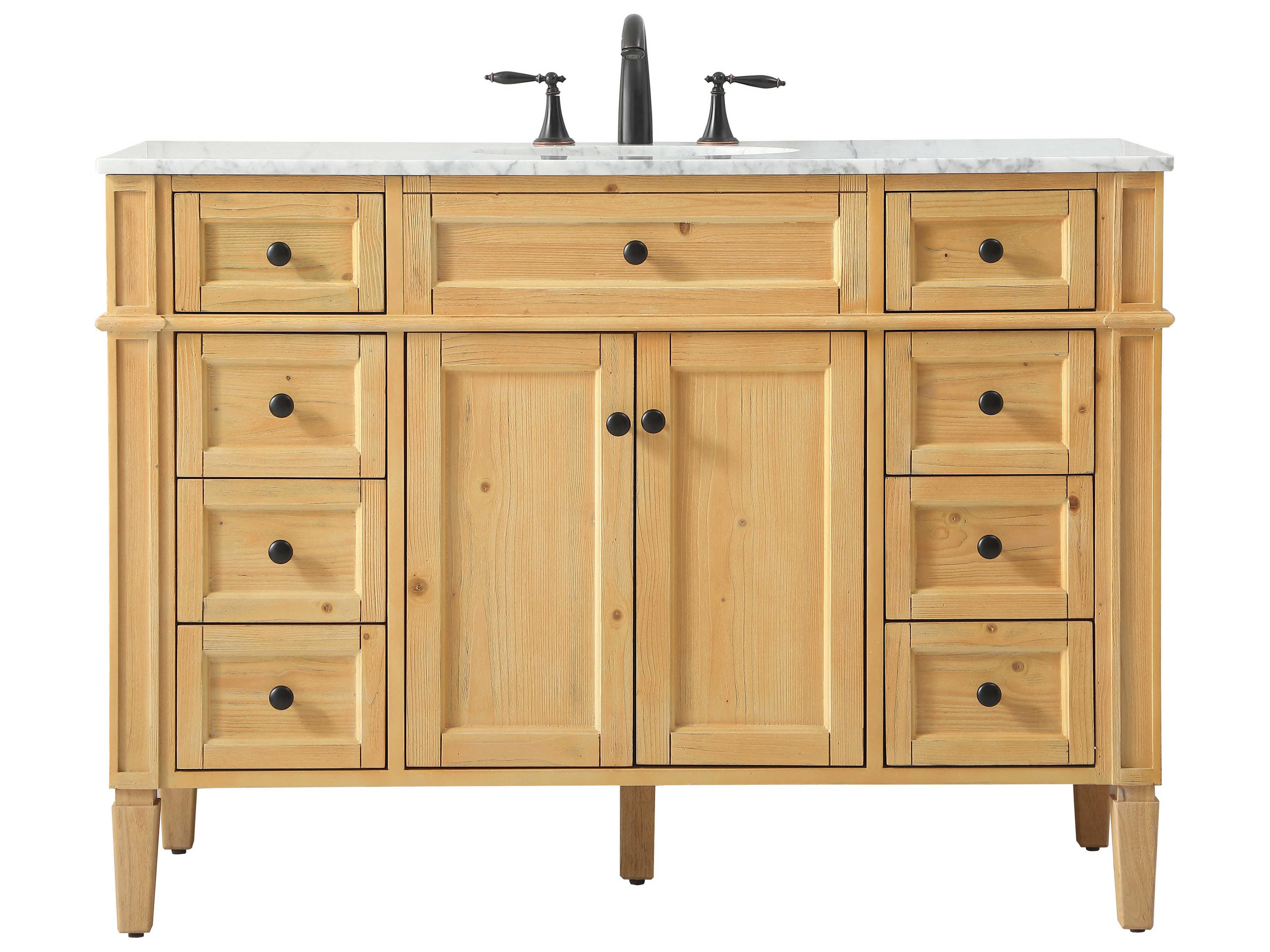 Park Avenue Natural Wood 48" Vanity