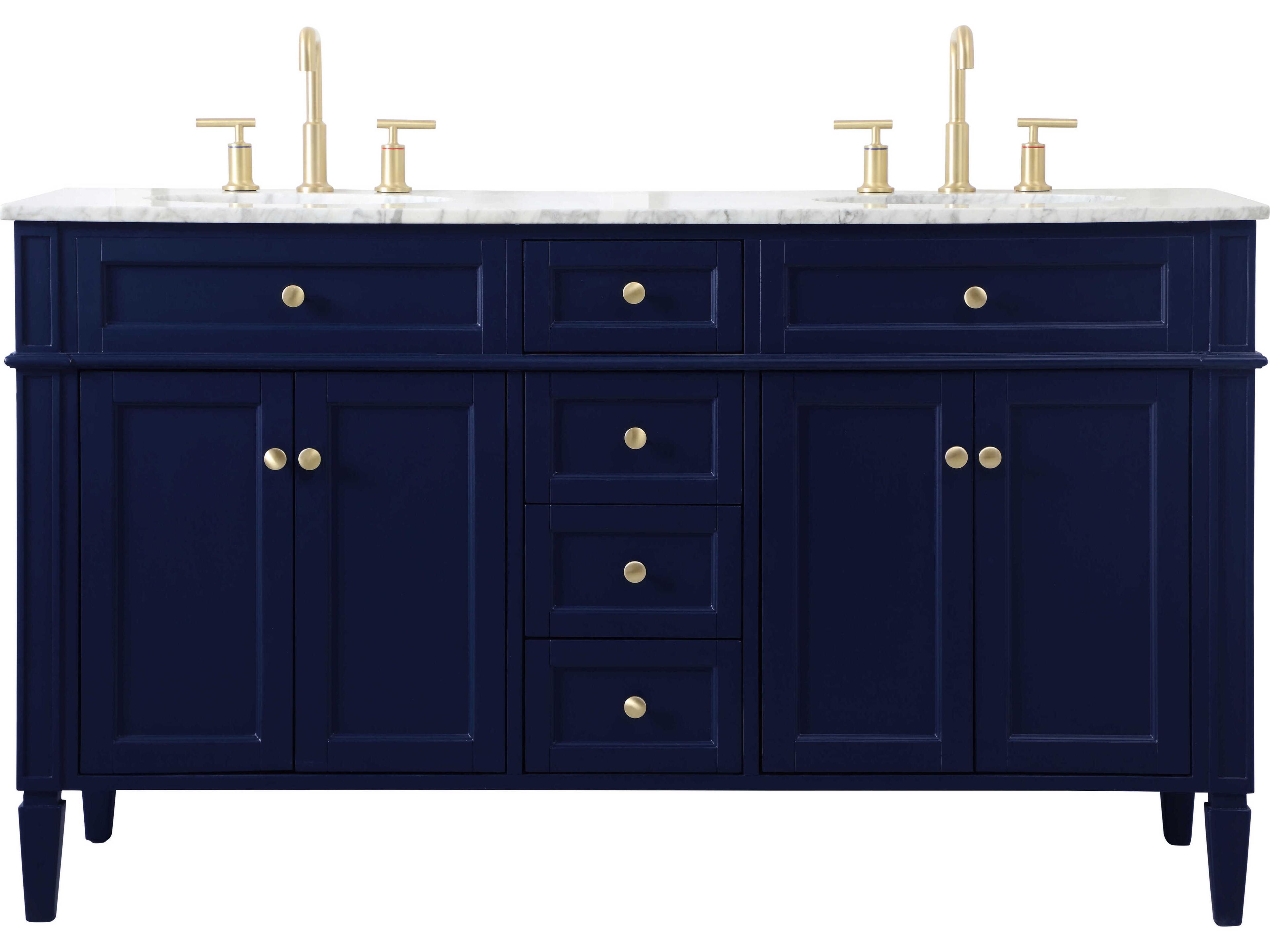 Elegant Lighting Blue 60" Vanity