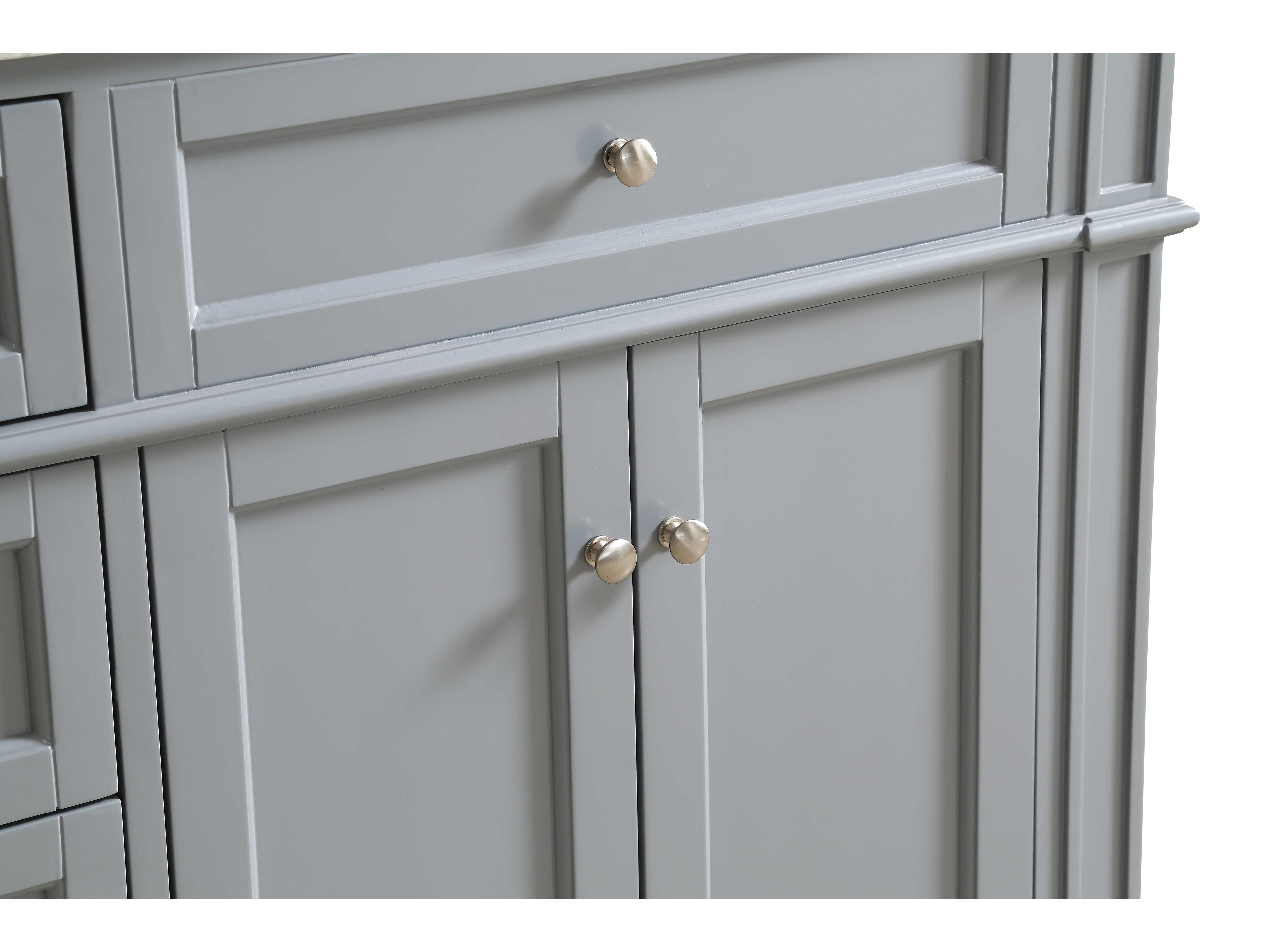 Elegant Lighting Park Avenue Grey 60" Vanity