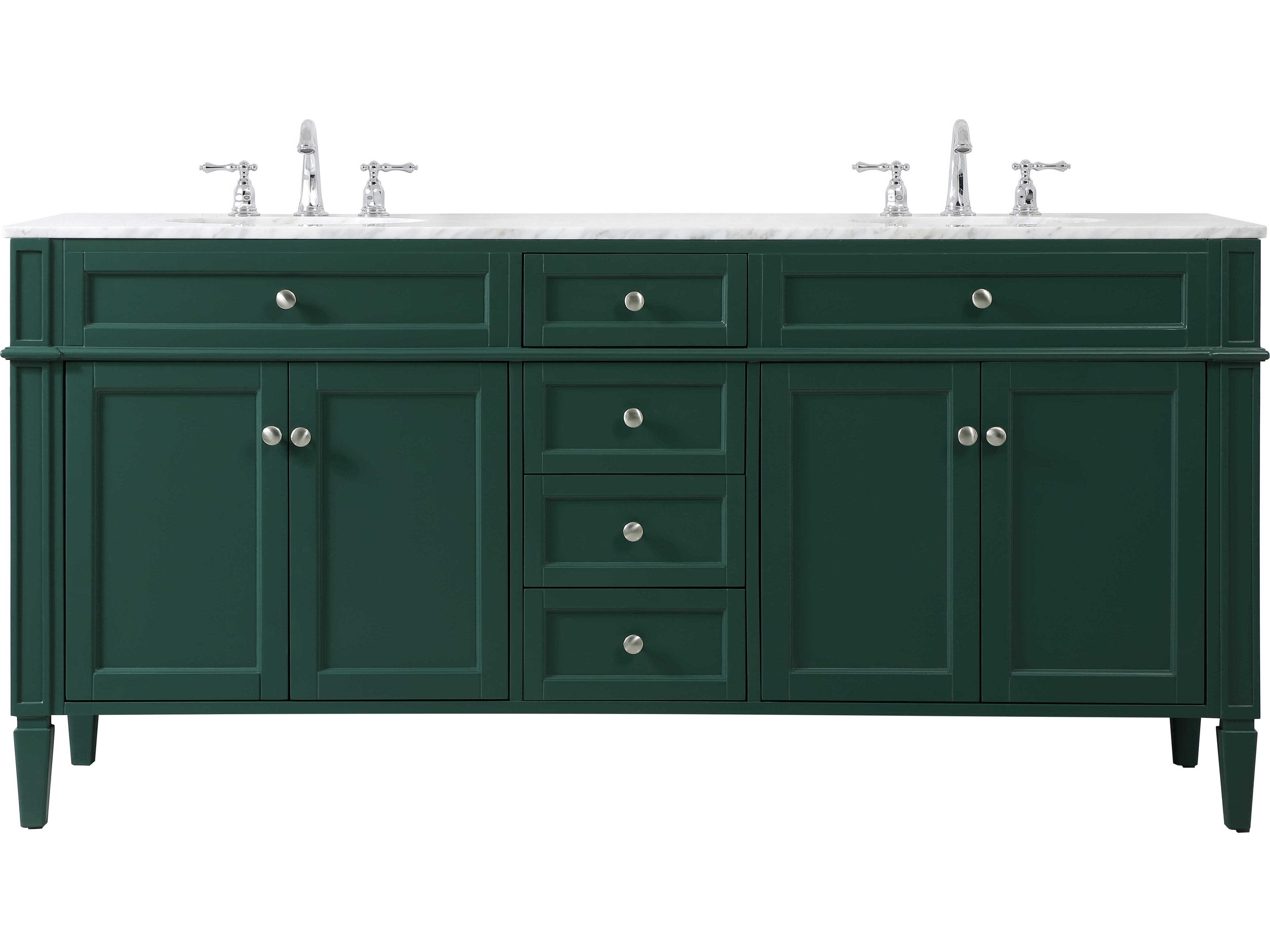 Park Avenue Green 72" Vanity