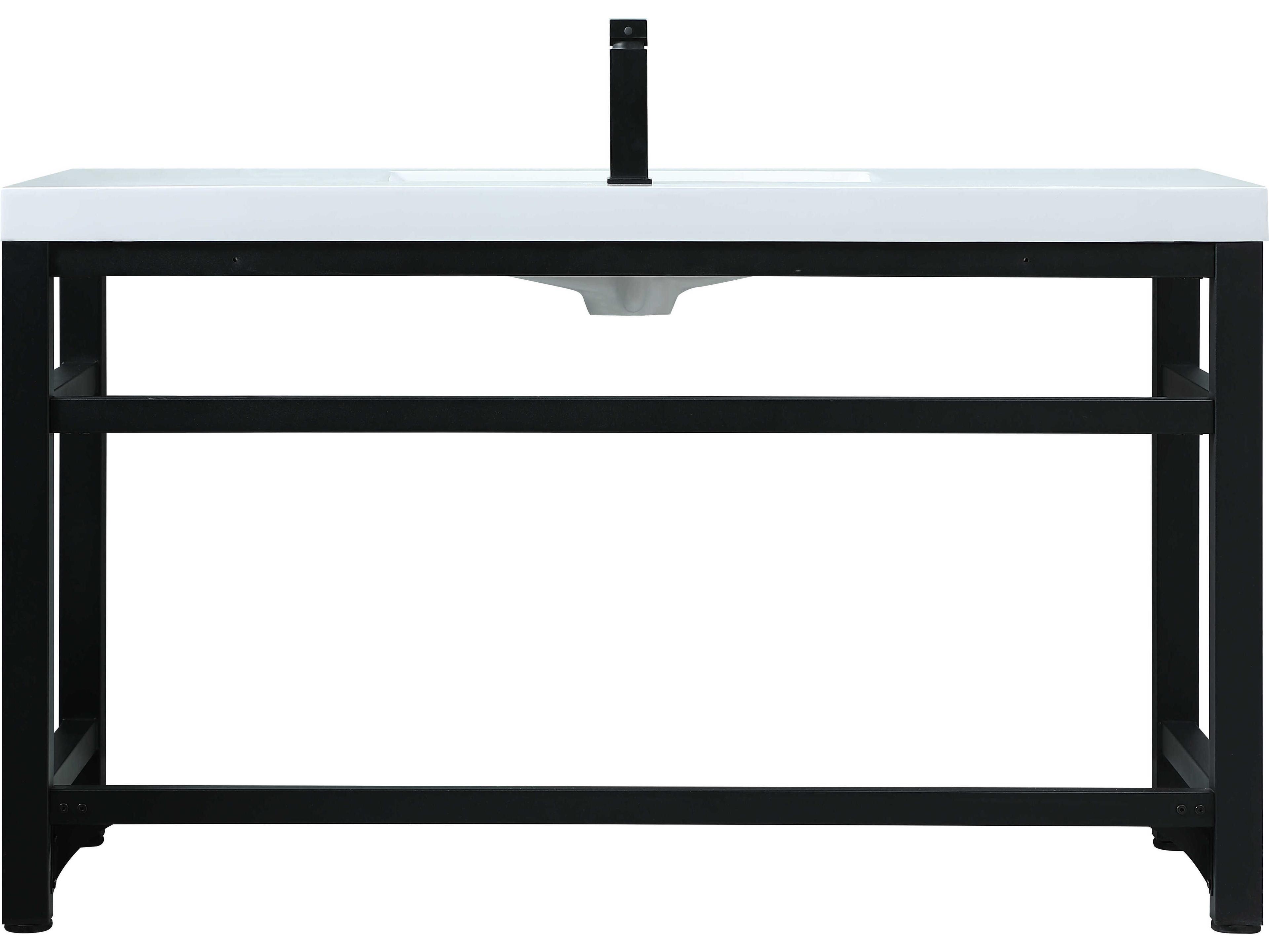 Elegant Lighting Raya Black ADA Compliant Vanity