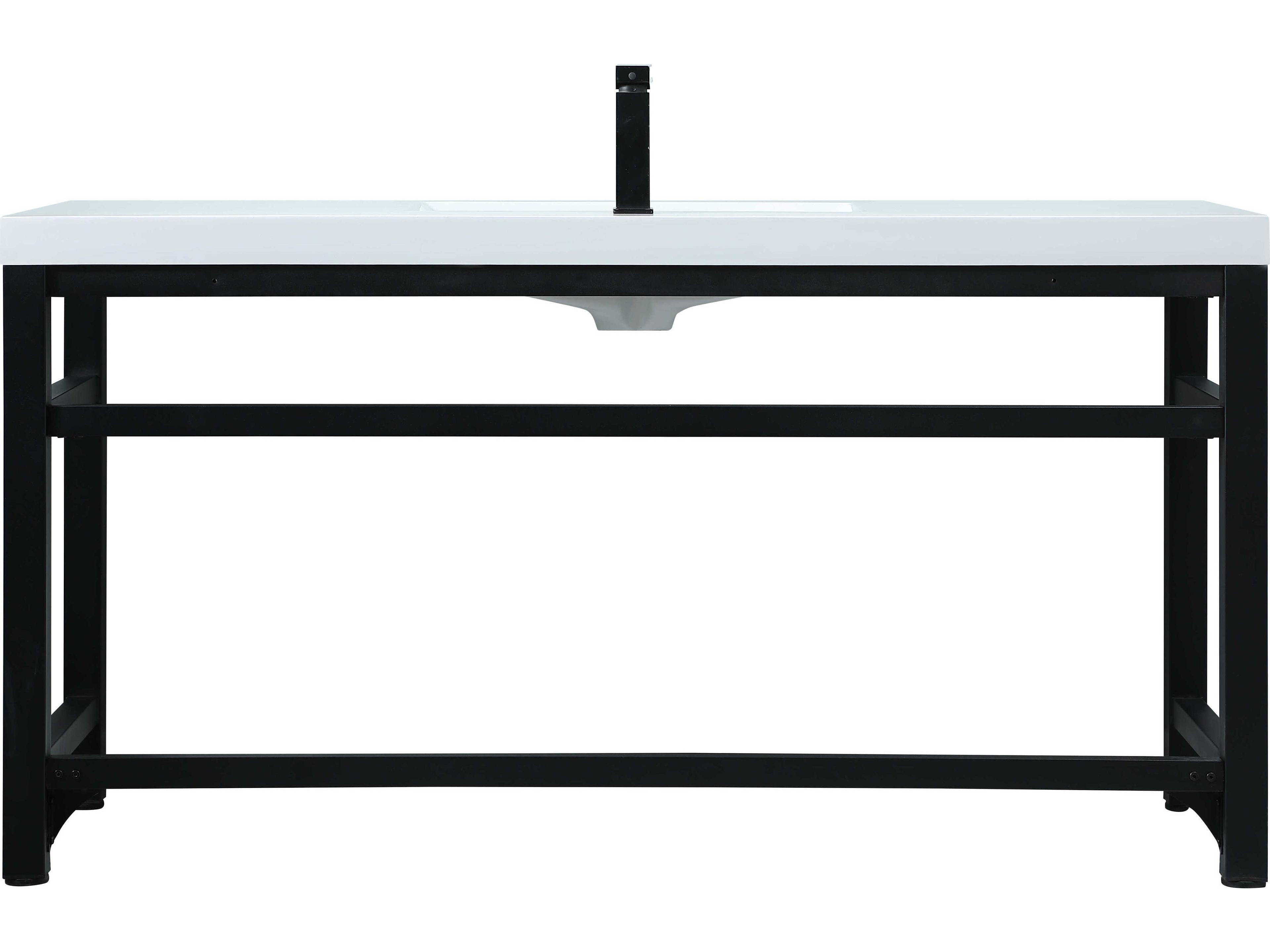 Elegant Lighting Raya Black ADA Compliant Vanity