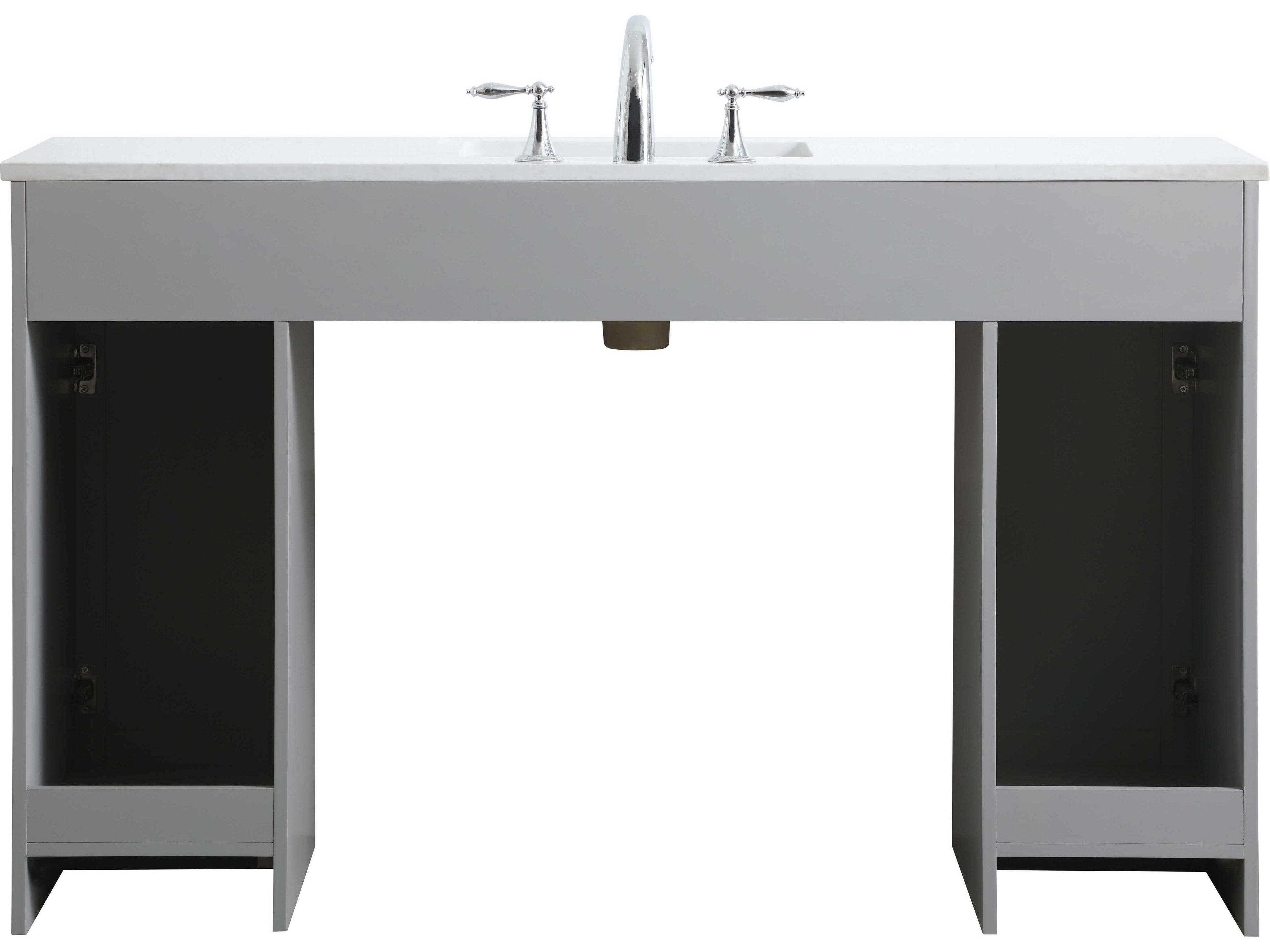 Elegant Lighting Cooper Grey ADA Compliant Vanity