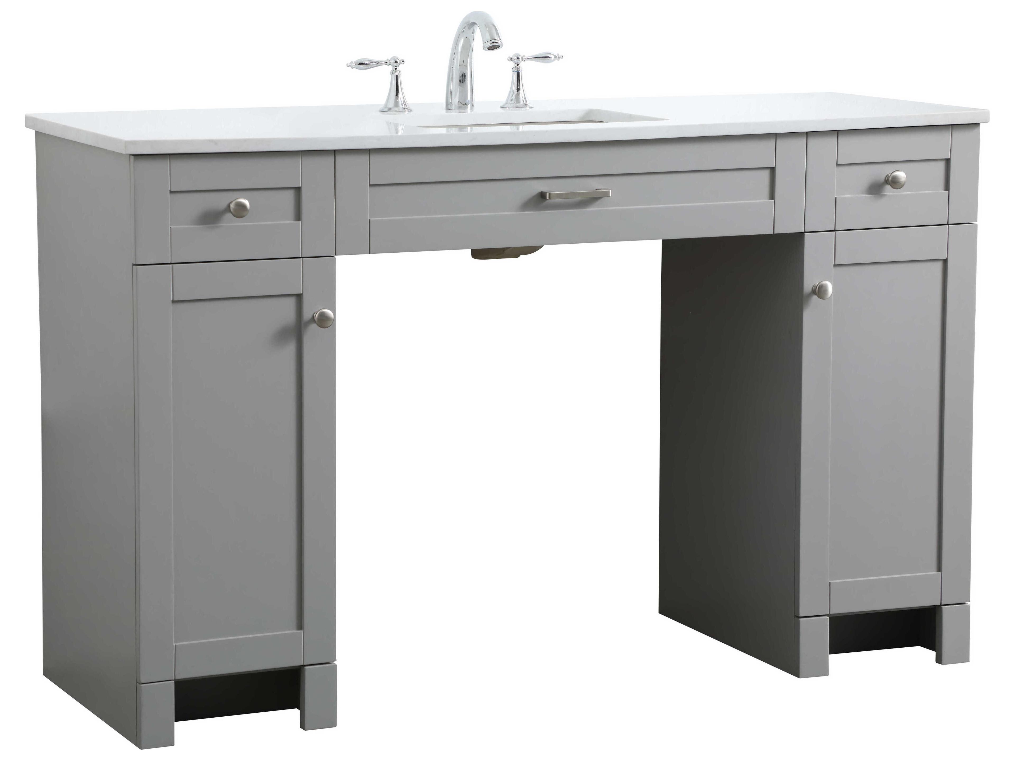 Elegant Lighting Cooper Grey ADA Compliant Vanity