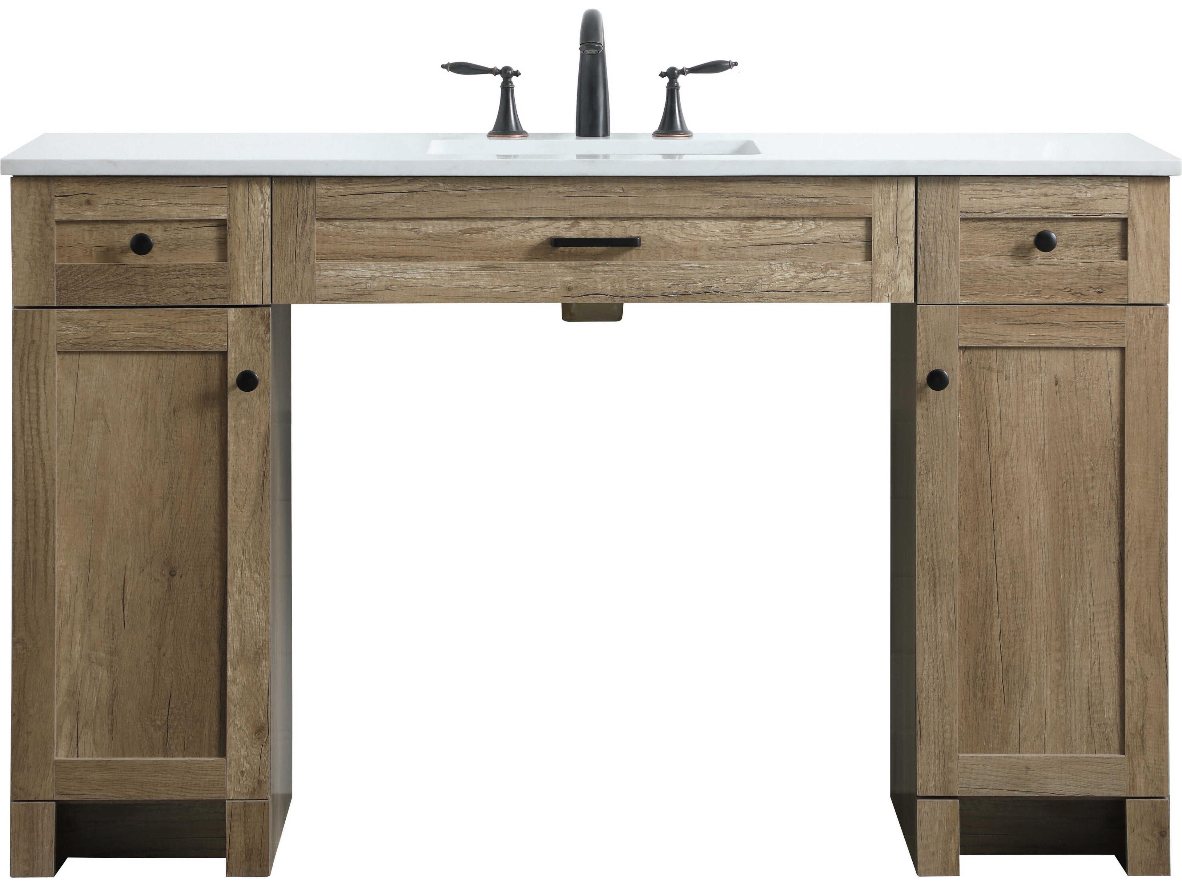 Cooper 54-Inch Bathroom Vanity Natural Oak