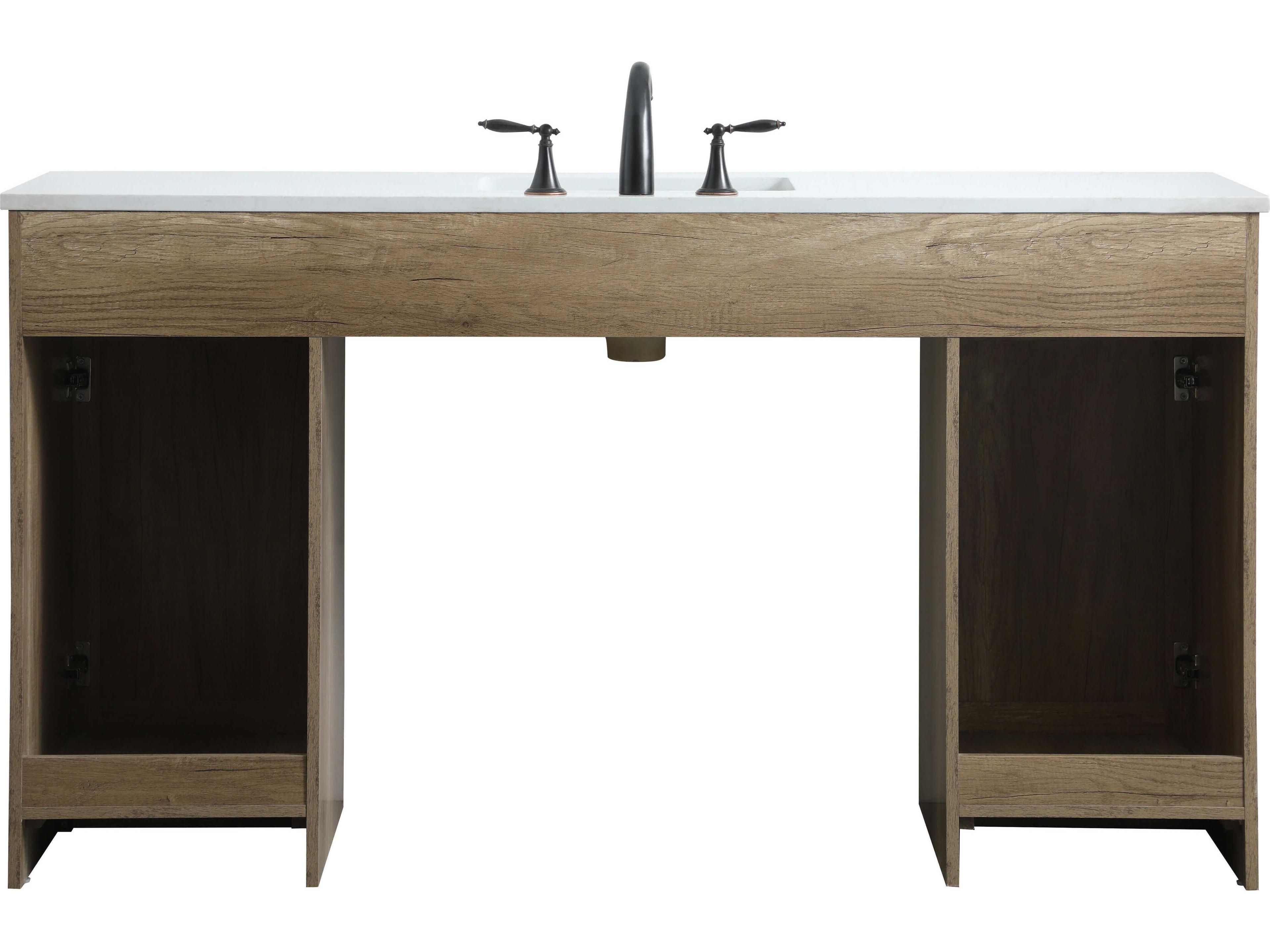 Elegant Lighting Cooper Natural Oak ADA Compliant Vanity
