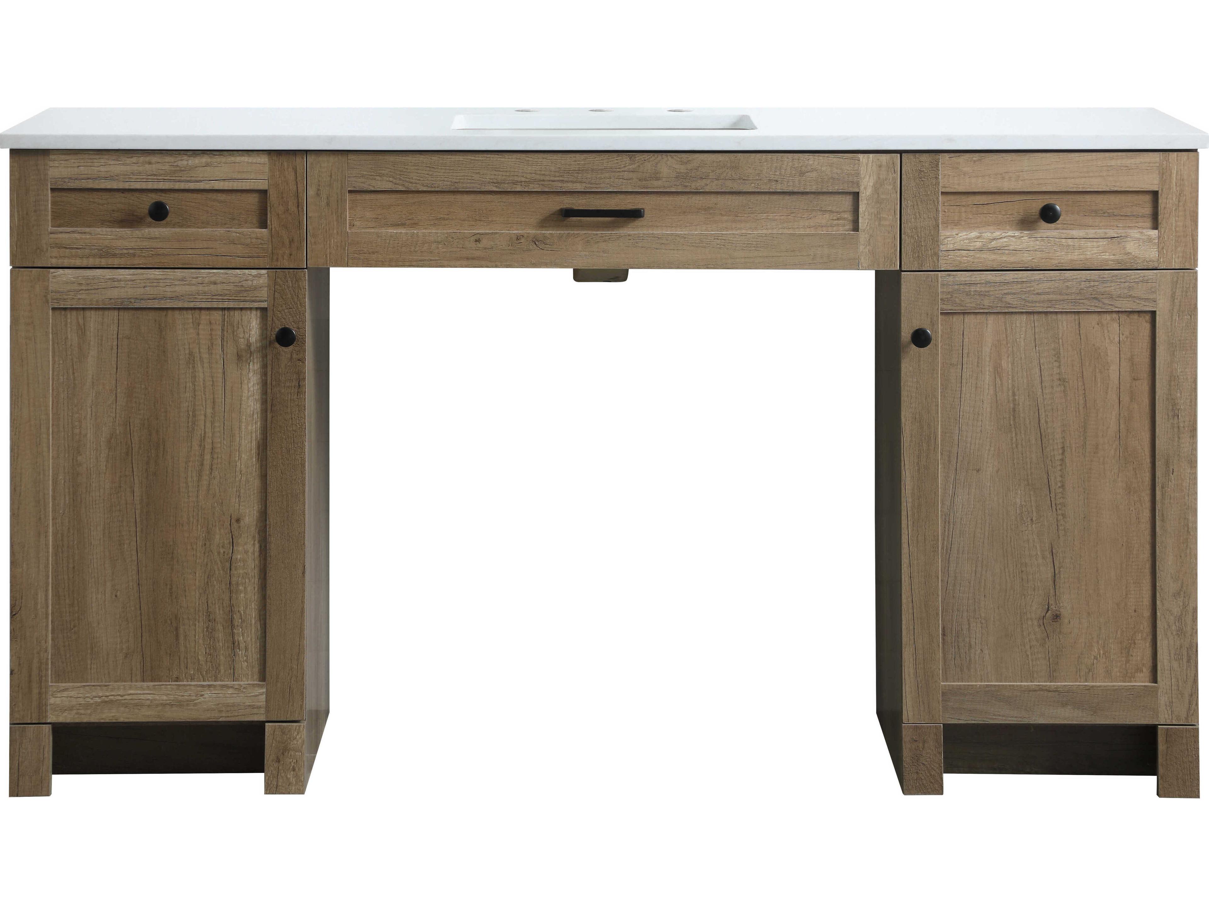 Elegant Lighting Cooper Natural Oak ADA Compliant Vanity