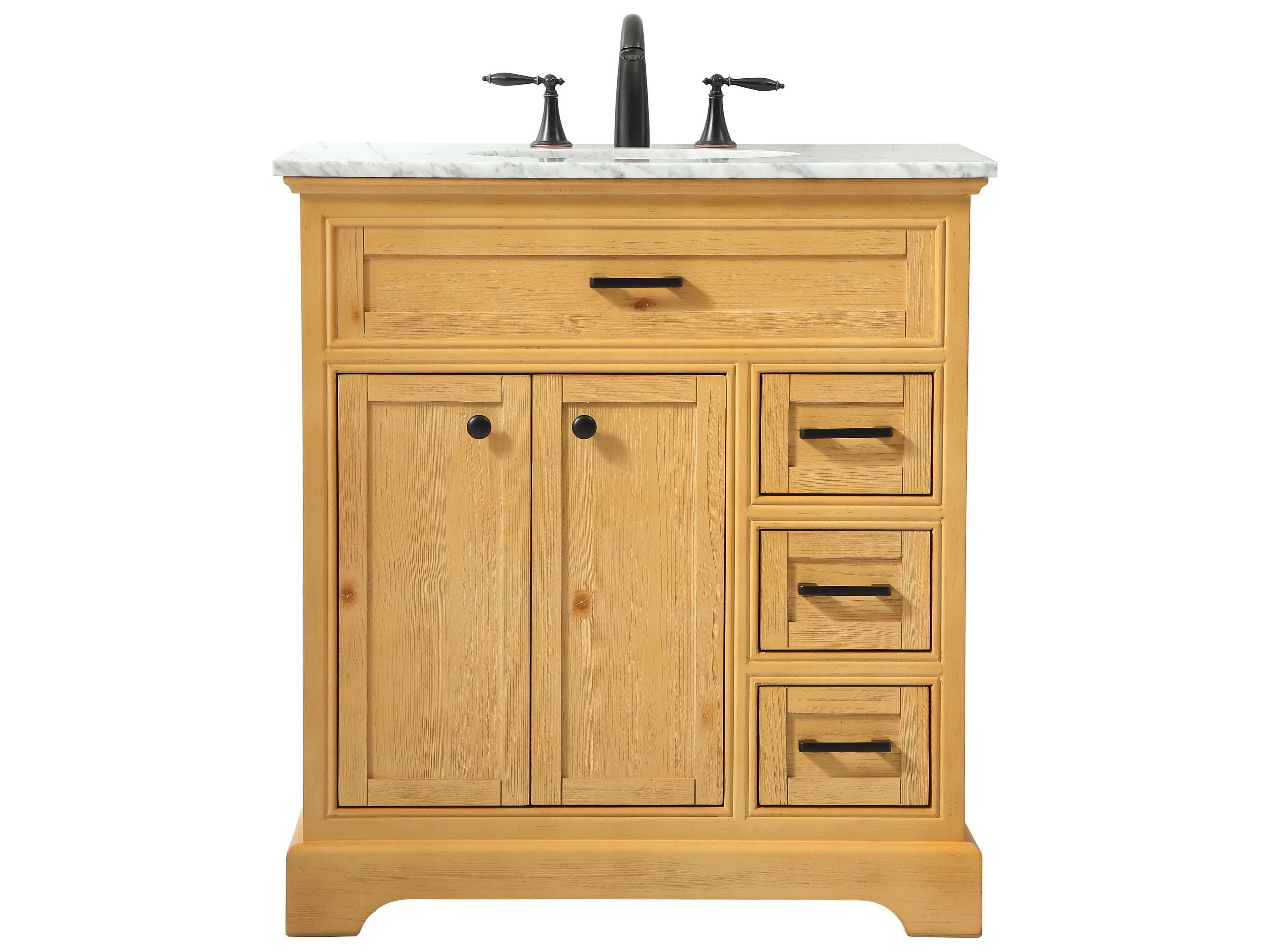 Americana Natural Wood 32" Vanity