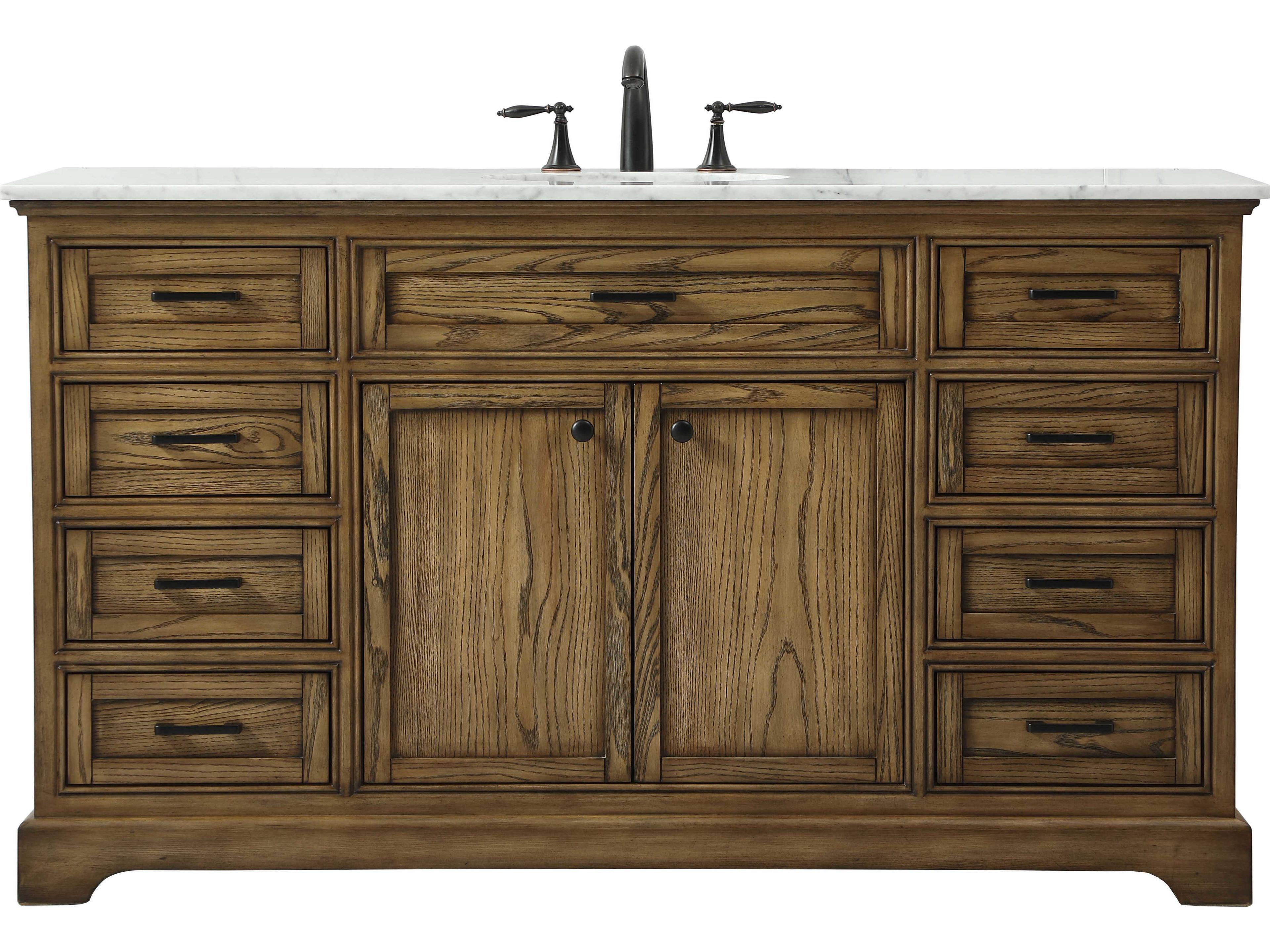 Americana Driftwood 60" Vanity