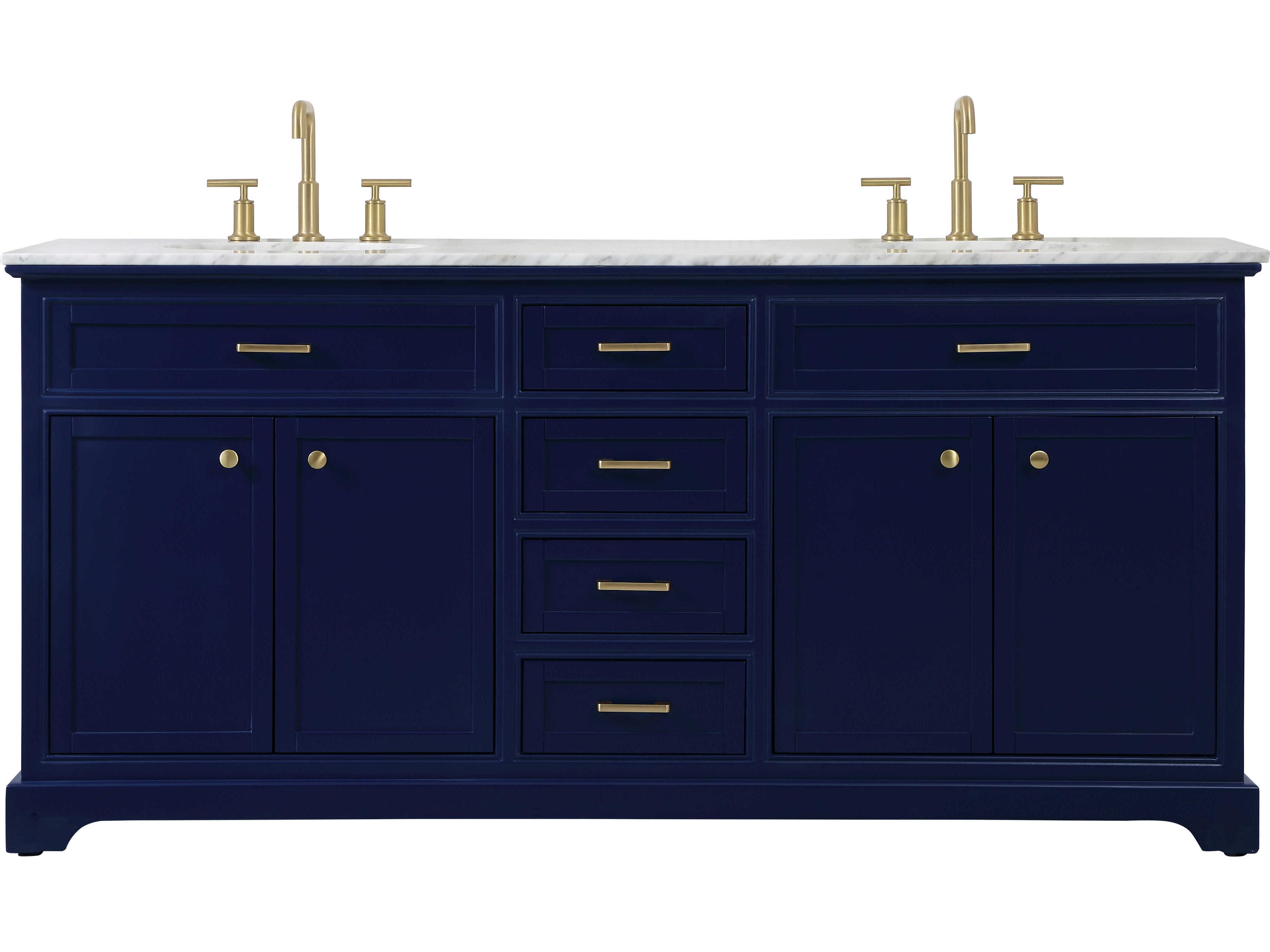 Americana Blue 72" Vanity