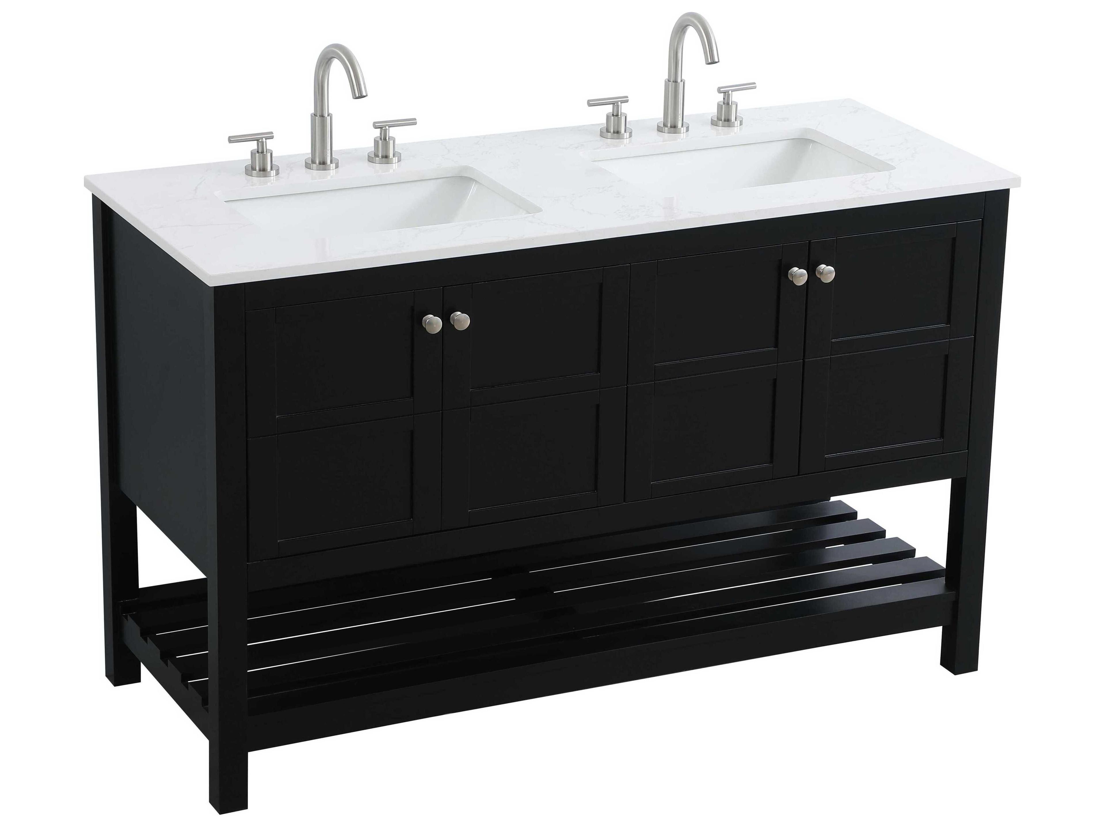 Elegant Lighting Theo Black Vanity