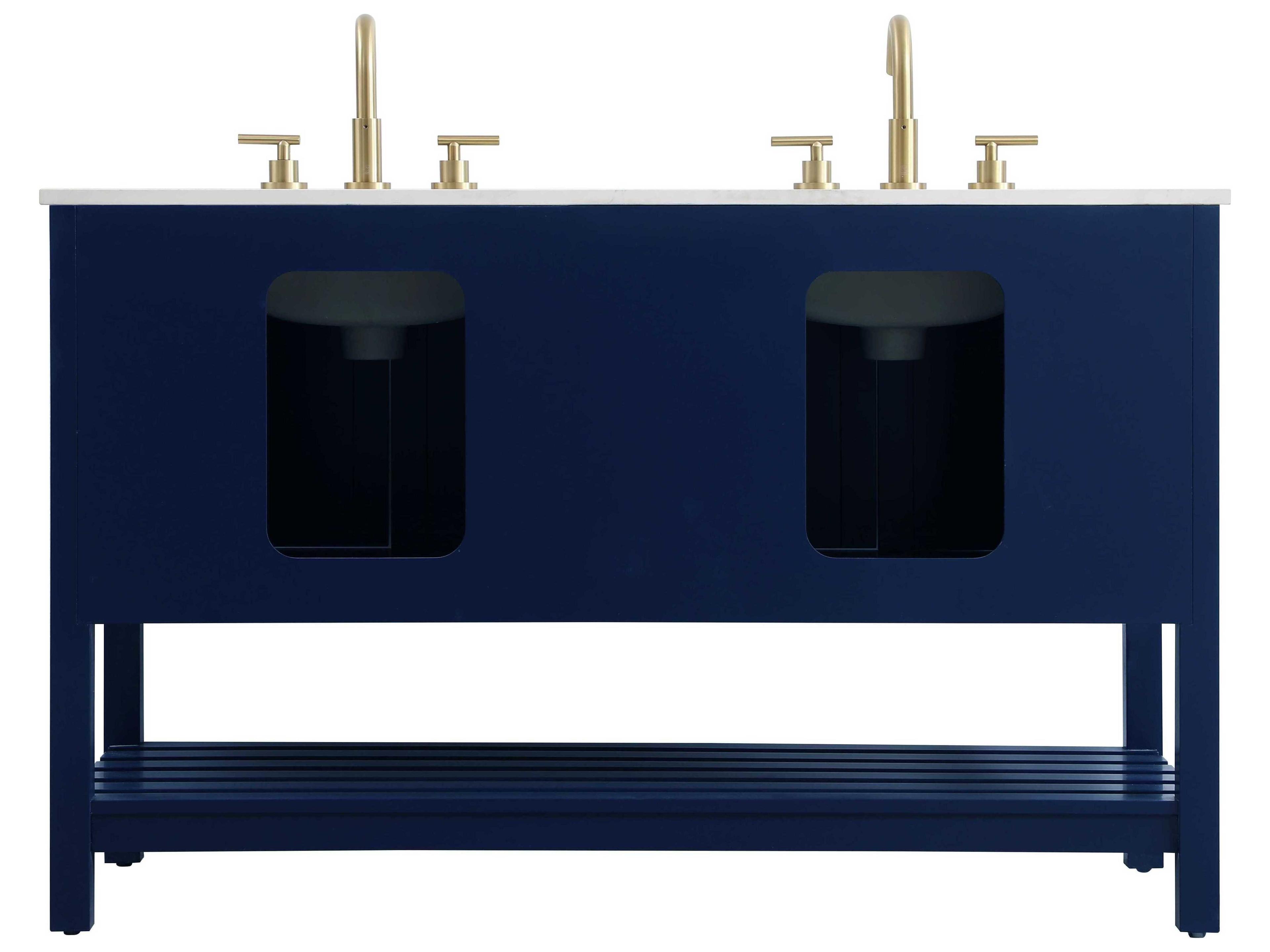Elegant Lighting Theo Blue Vanity