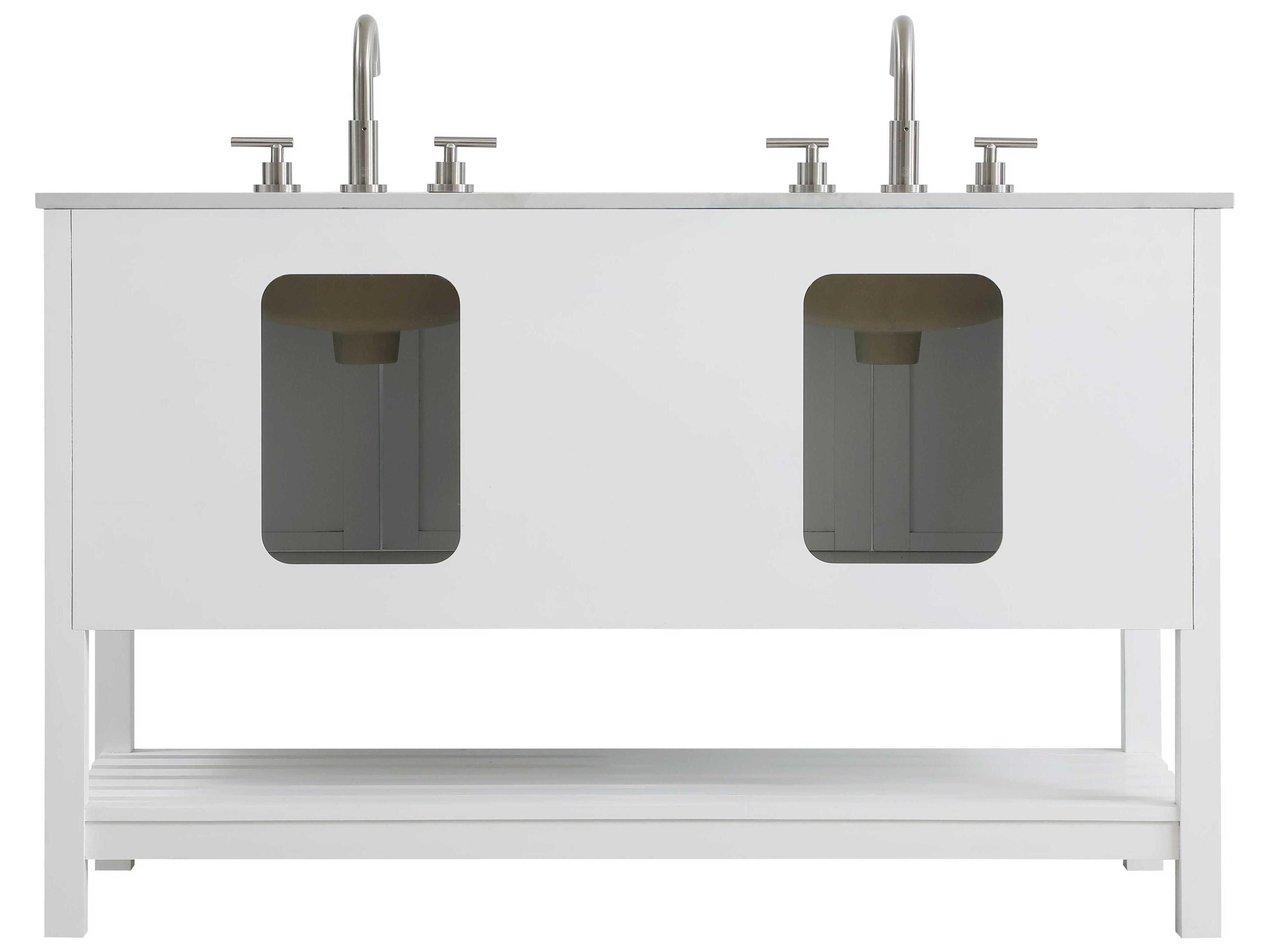 Elegant Lighting Theo White Vanity