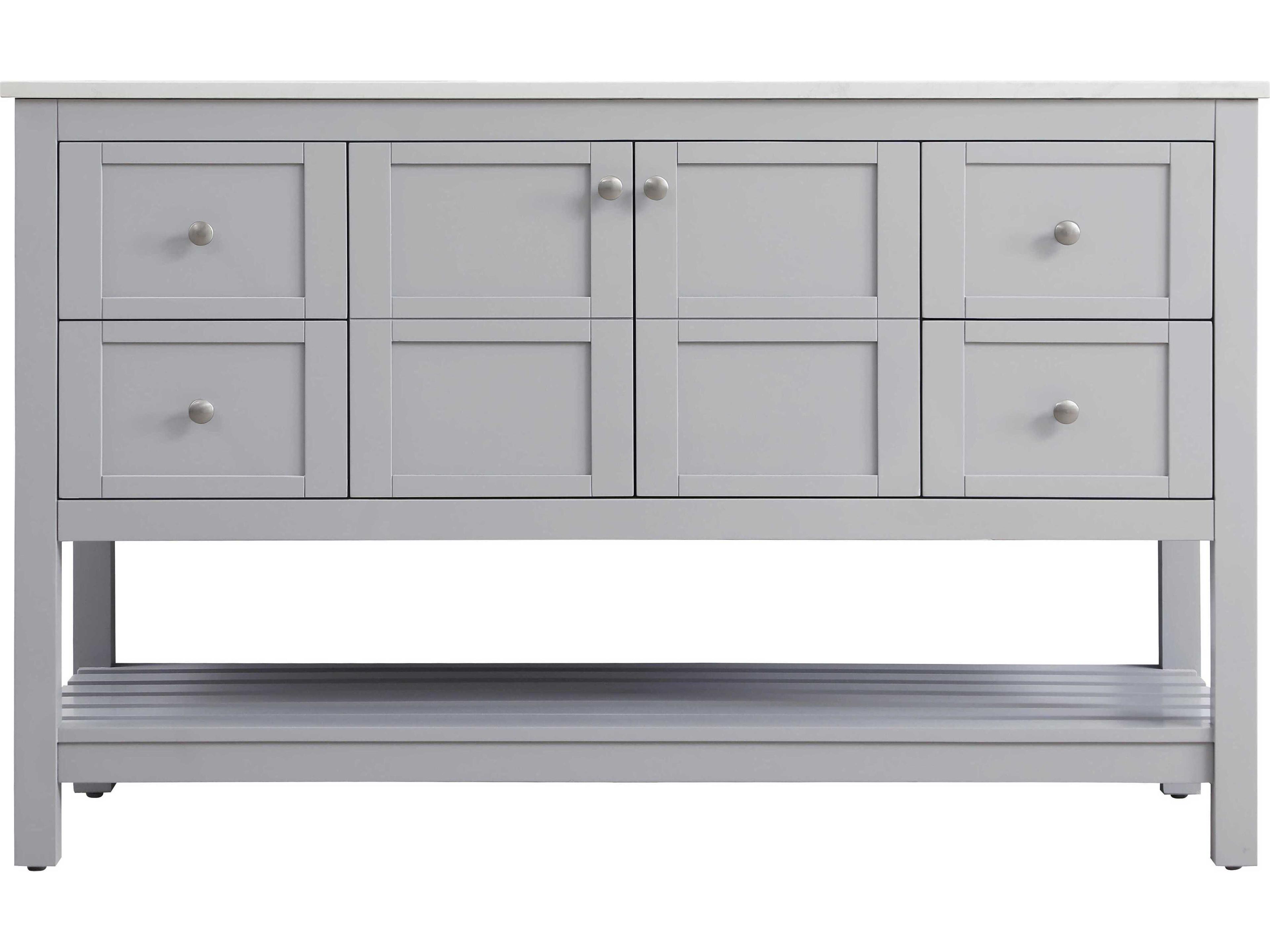 Elegant Lighting Theo Grey Vanity