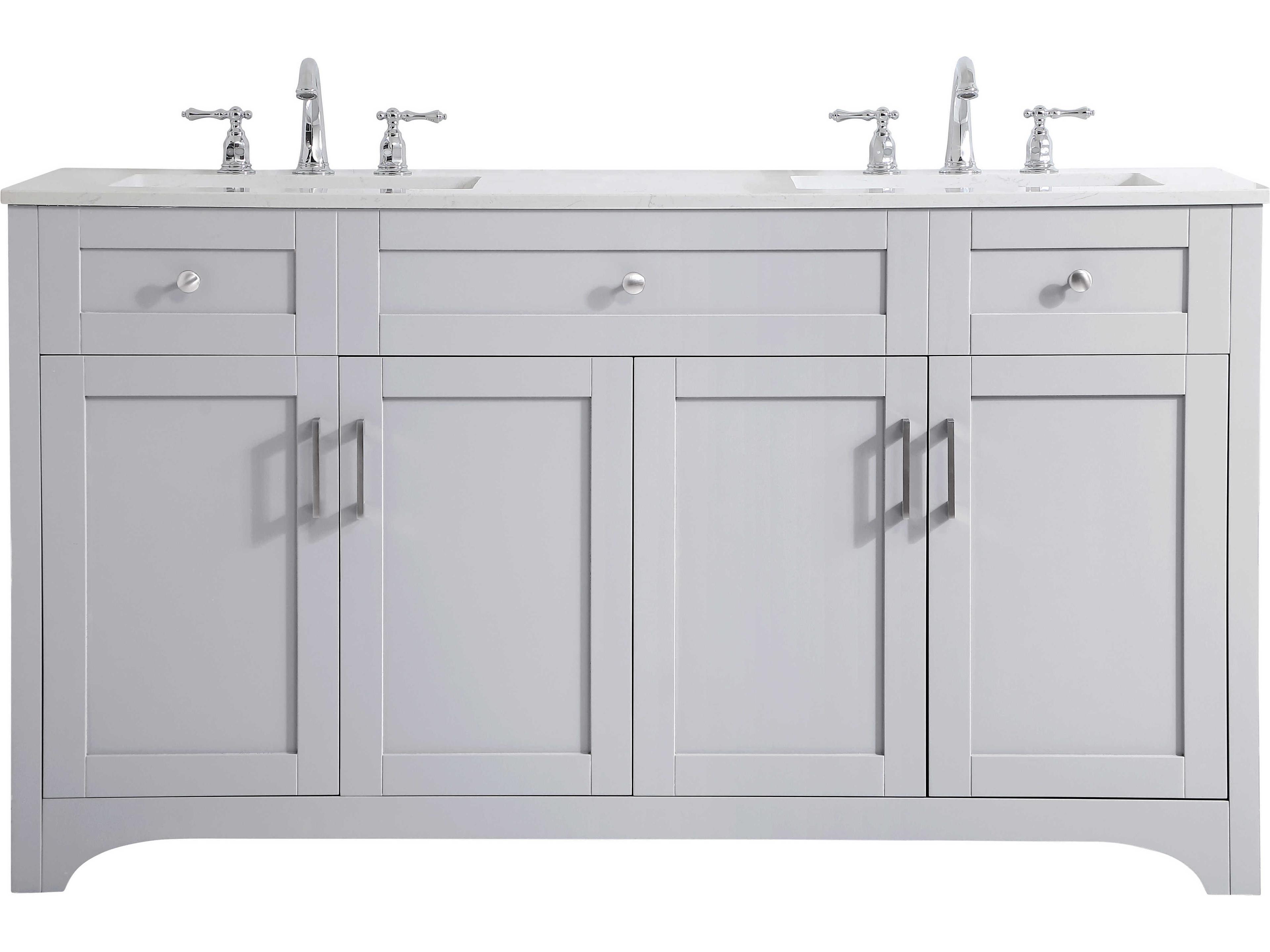 Elegant Lighting Moore 60" Vanity