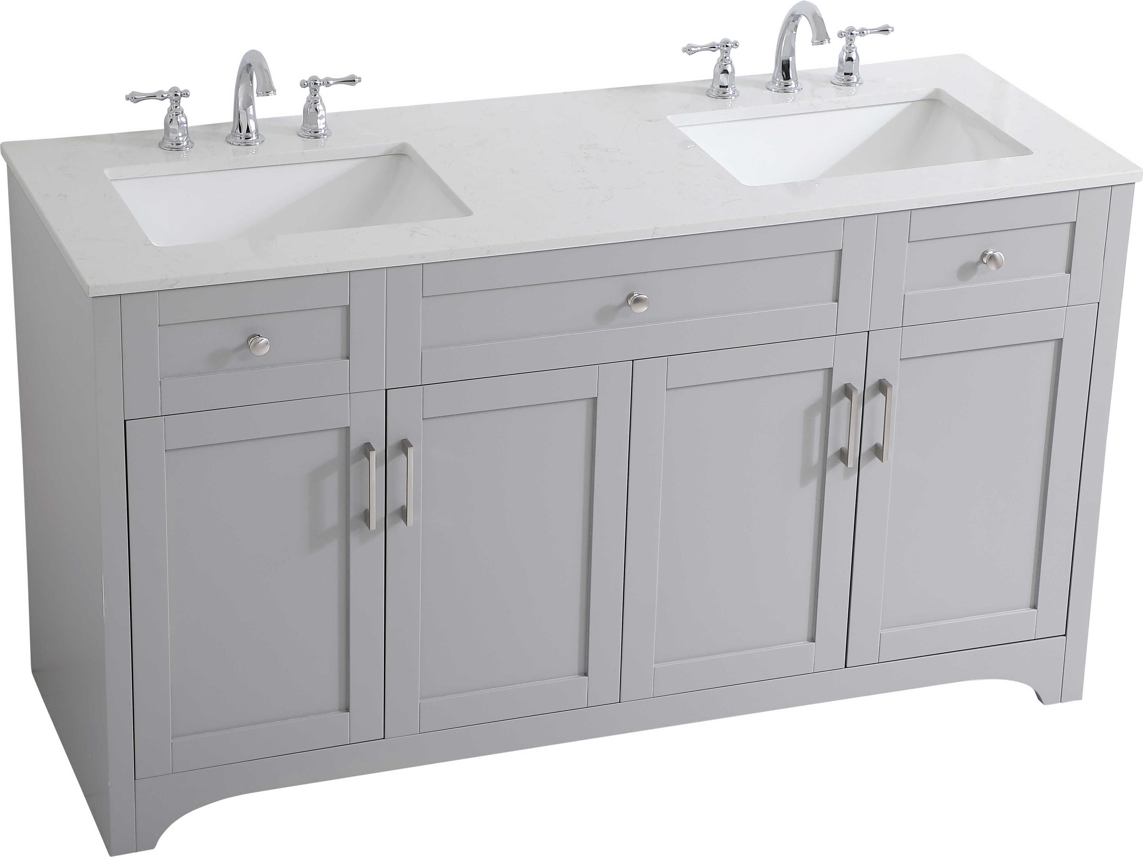Elegant Lighting Moore 60" Vanity